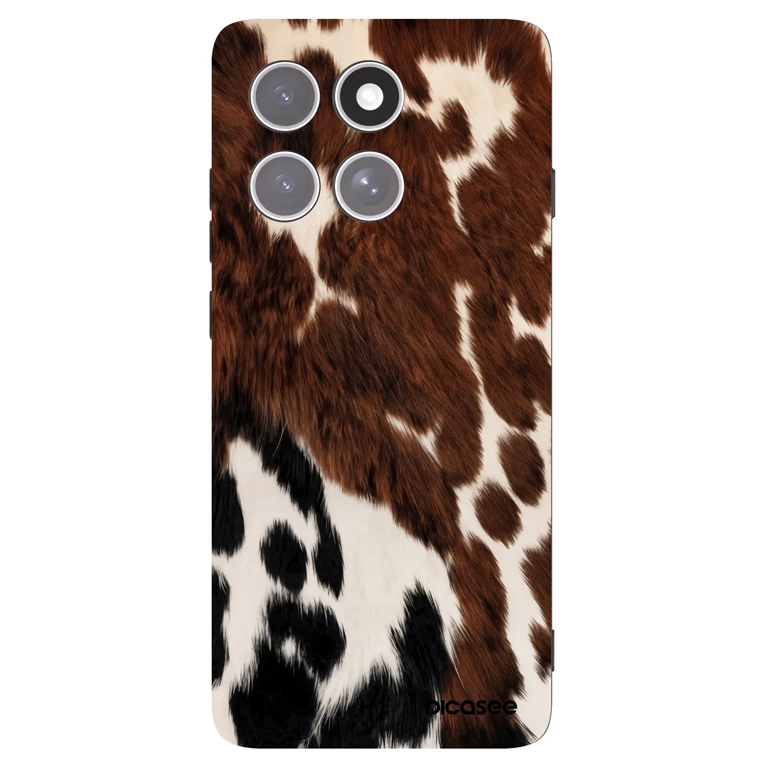 Picasee Μαύρη θήκη σιλικόνης για Motorola Edge 60 Pro - Rust