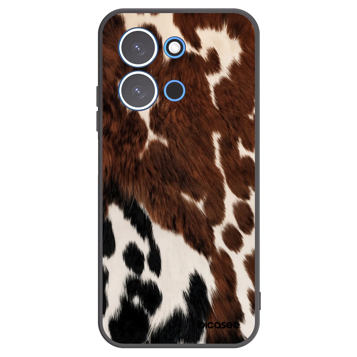 Picasee Μαύρη θήκη σιλικόνης για Xiaomi Redmi 15C 4G - Rust