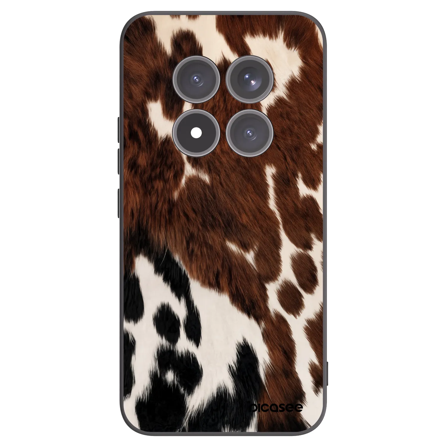 Picasee Μαύρη θήκη σιλικόνης για Xiaomi Redmi Note 15 Pro+ - Rust