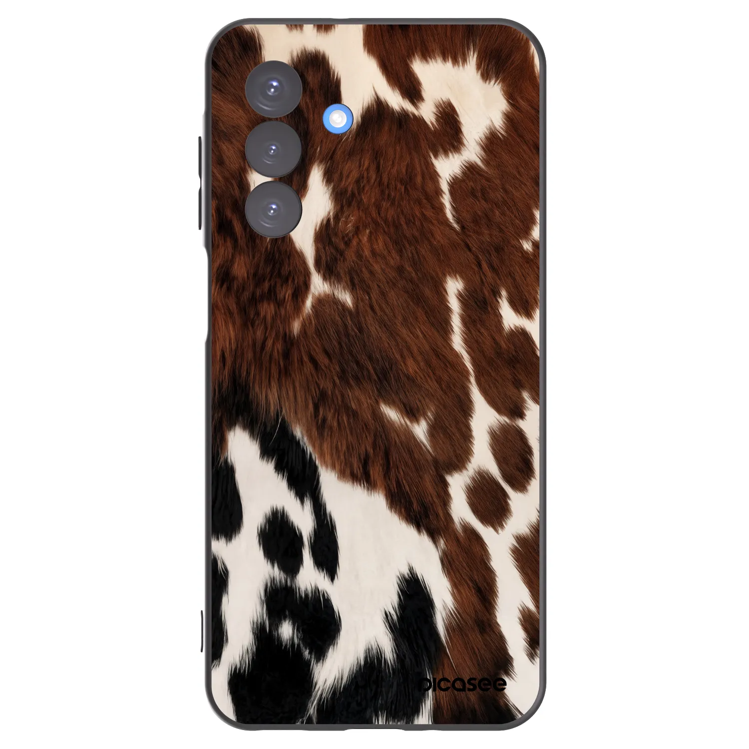 Picasee Μαύρη θήκη σιλικόνης για Samsung Galaxy A17 5G - Rust