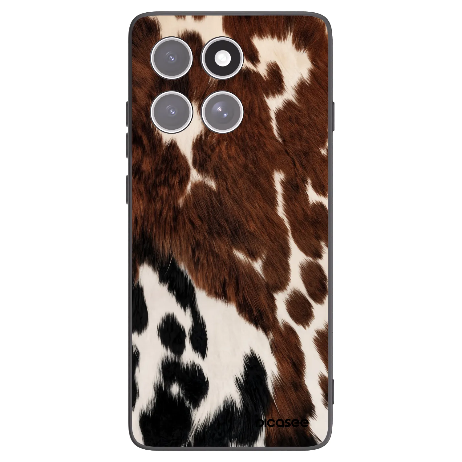 Picasee Μαύρη θήκη σιλικόνης για Motorola Edge 60 Fusion - Rust