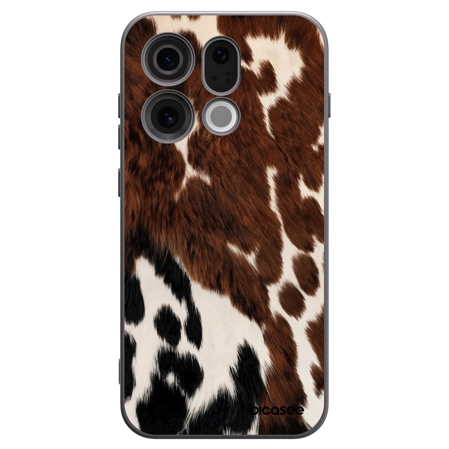 Picasee Μαύρη θήκη σιλικόνης για OPPO Find X9 - Rust