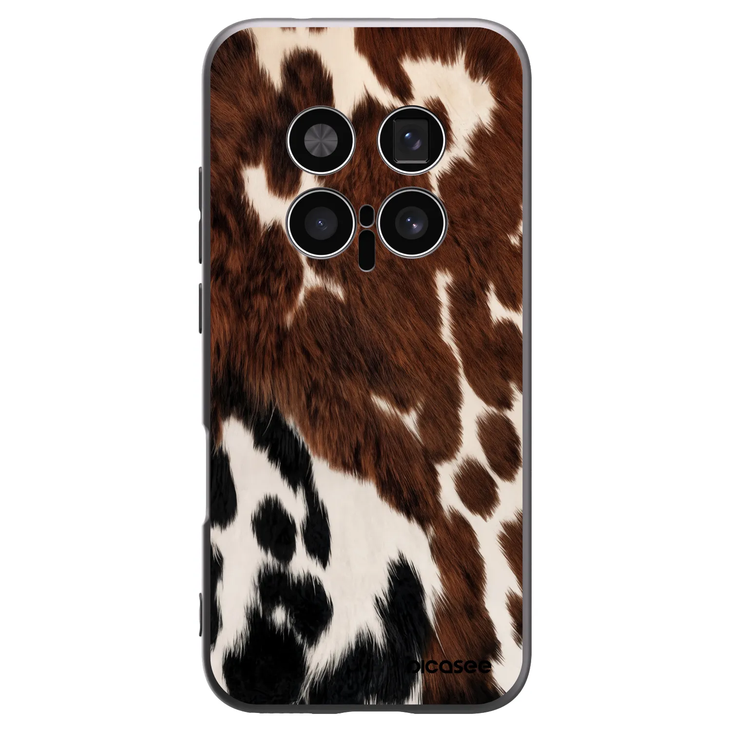 Picasee Μαύρη θήκη σιλικόνης για Honor Magic8 Pro 5G - Rust