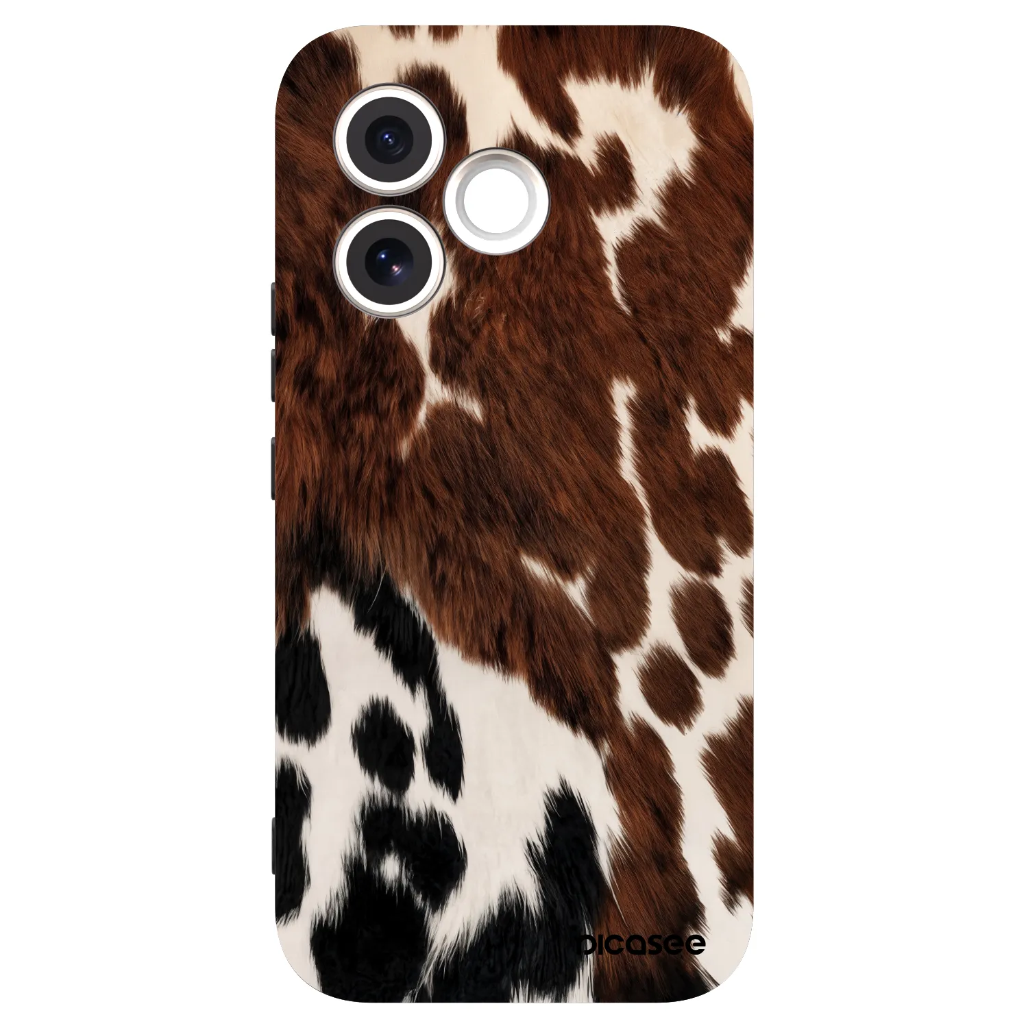 Picasee Μαύρη θήκη σιλικόνης για Honor 600 Lite - Rust
