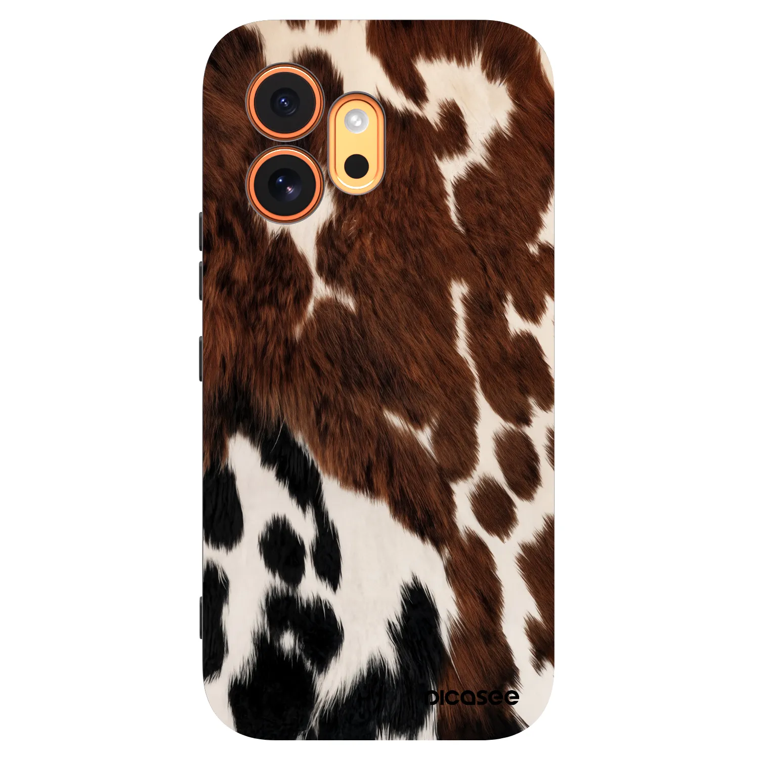 Picasee Μαύρη θήκη σιλικόνης για Honor 600 - Rust