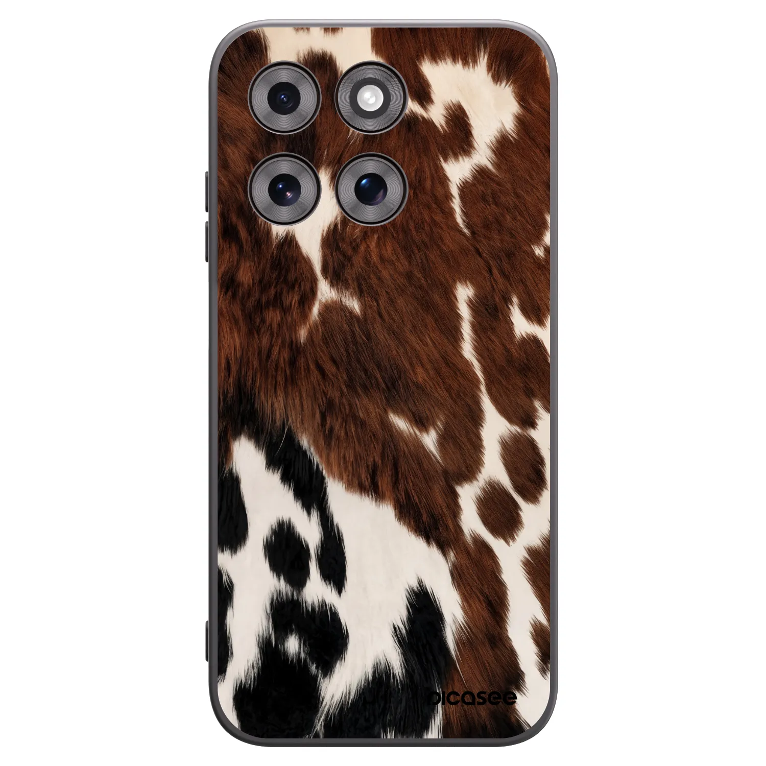 Picasee Μαύρη θήκη σιλικόνης για Motorola Moto G77 - Rust