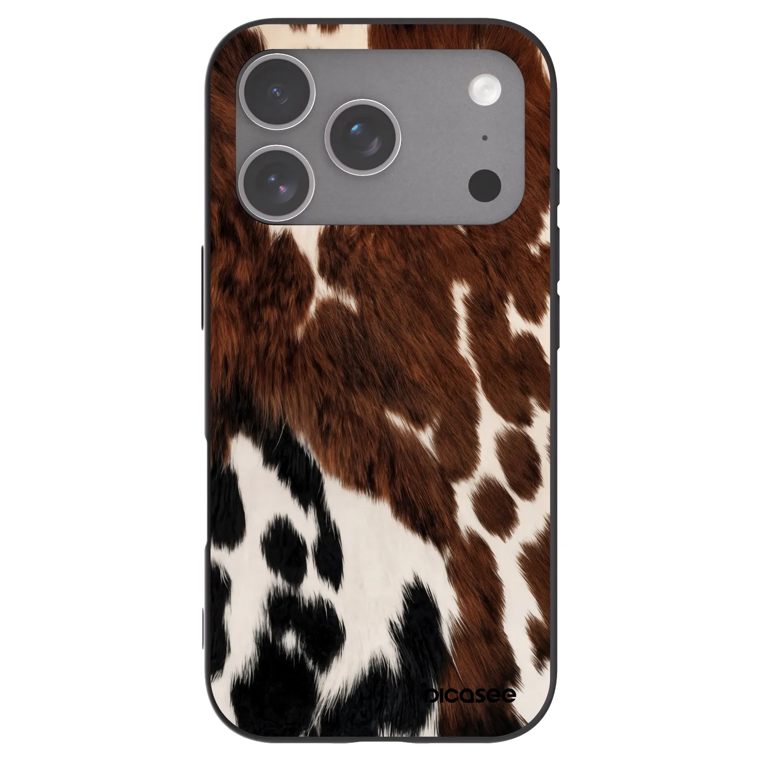 Picasee Μαύρη θήκη σιλικόνης για Apple iPhone 18 Pro - Rust