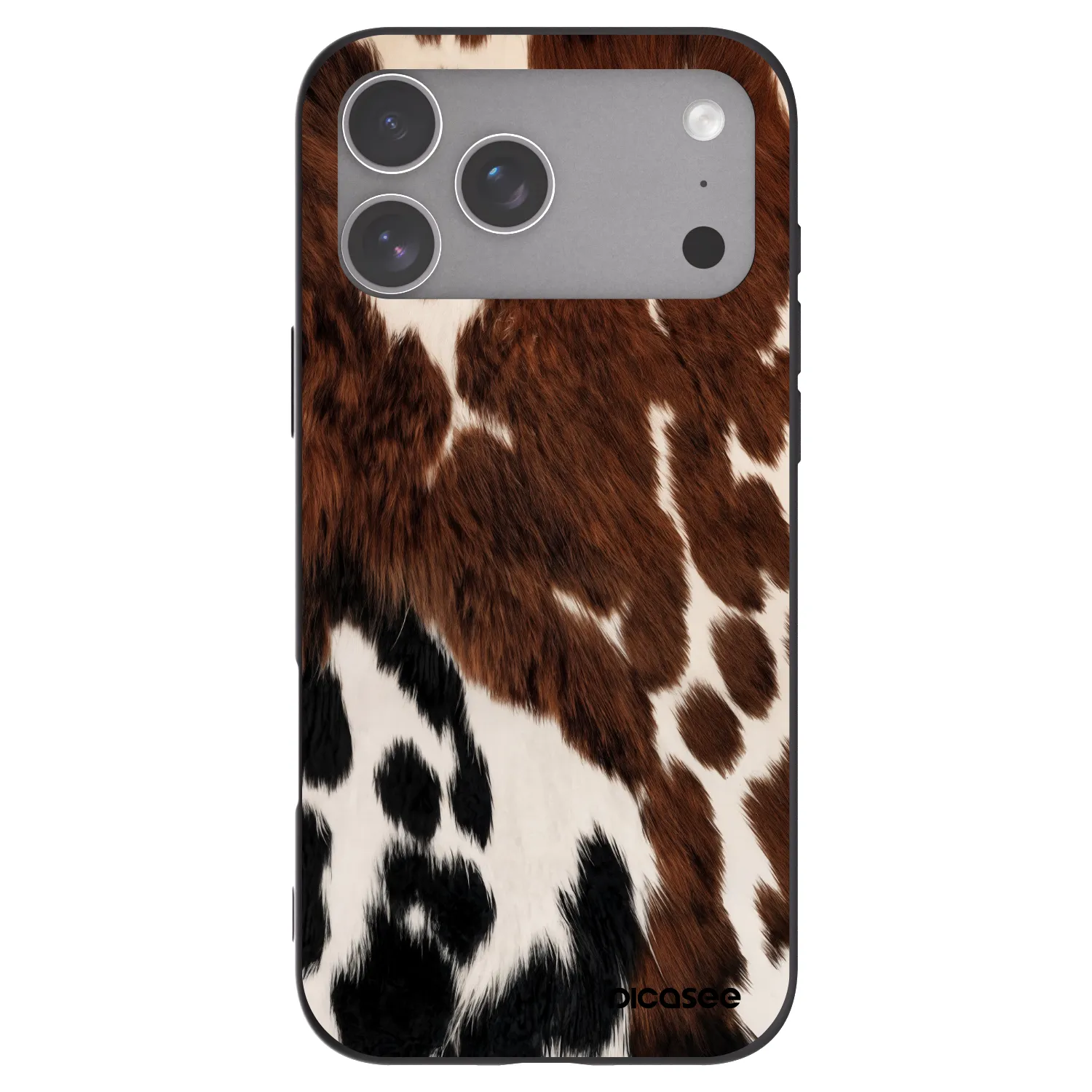 Picasee Μαύρη θήκη σιλικόνης για Apple iPhone 18 Pro Max - Rust