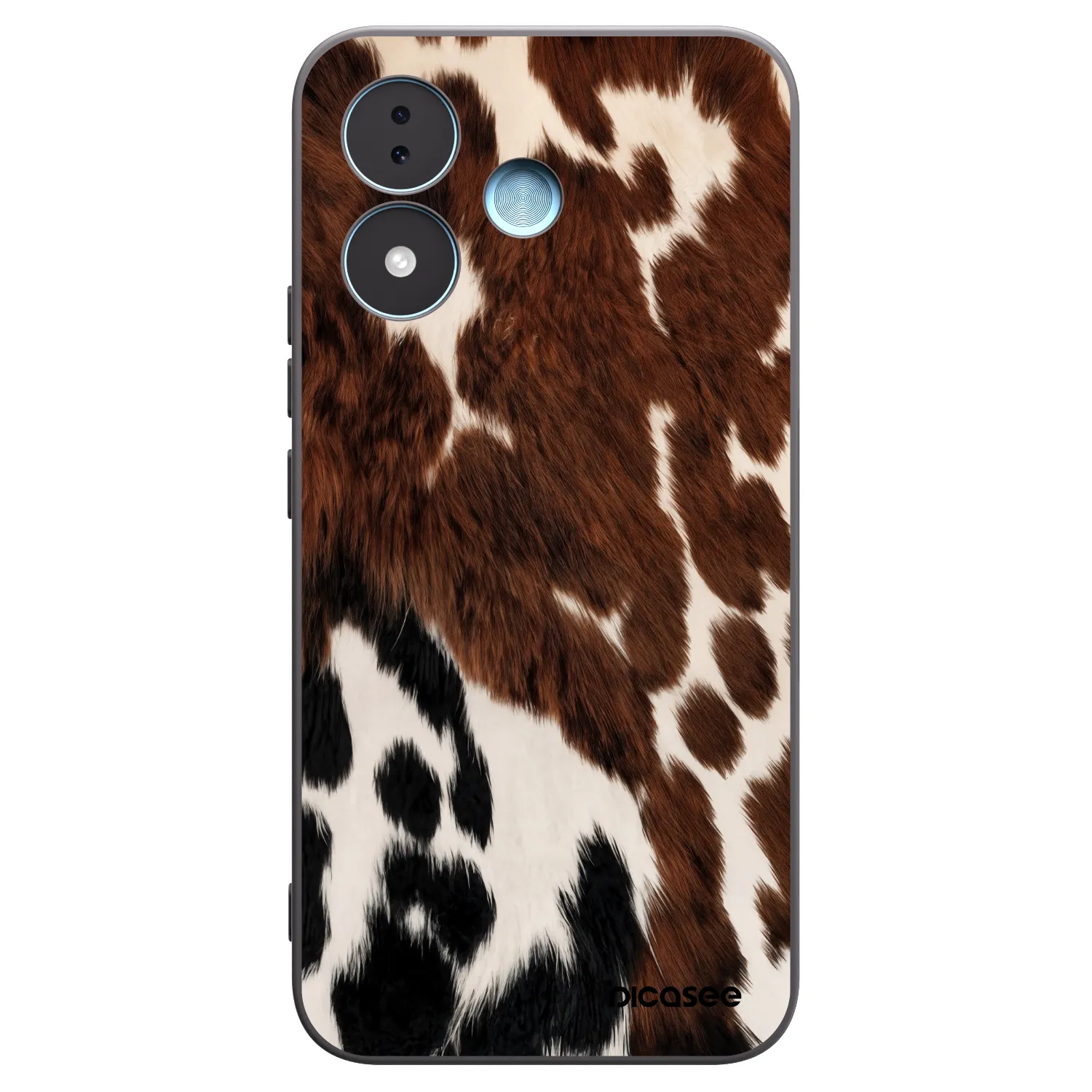 Picasee Μαύρη θήκη σιλικόνης για Xiaomi Redmi Note 17 5G - Rust