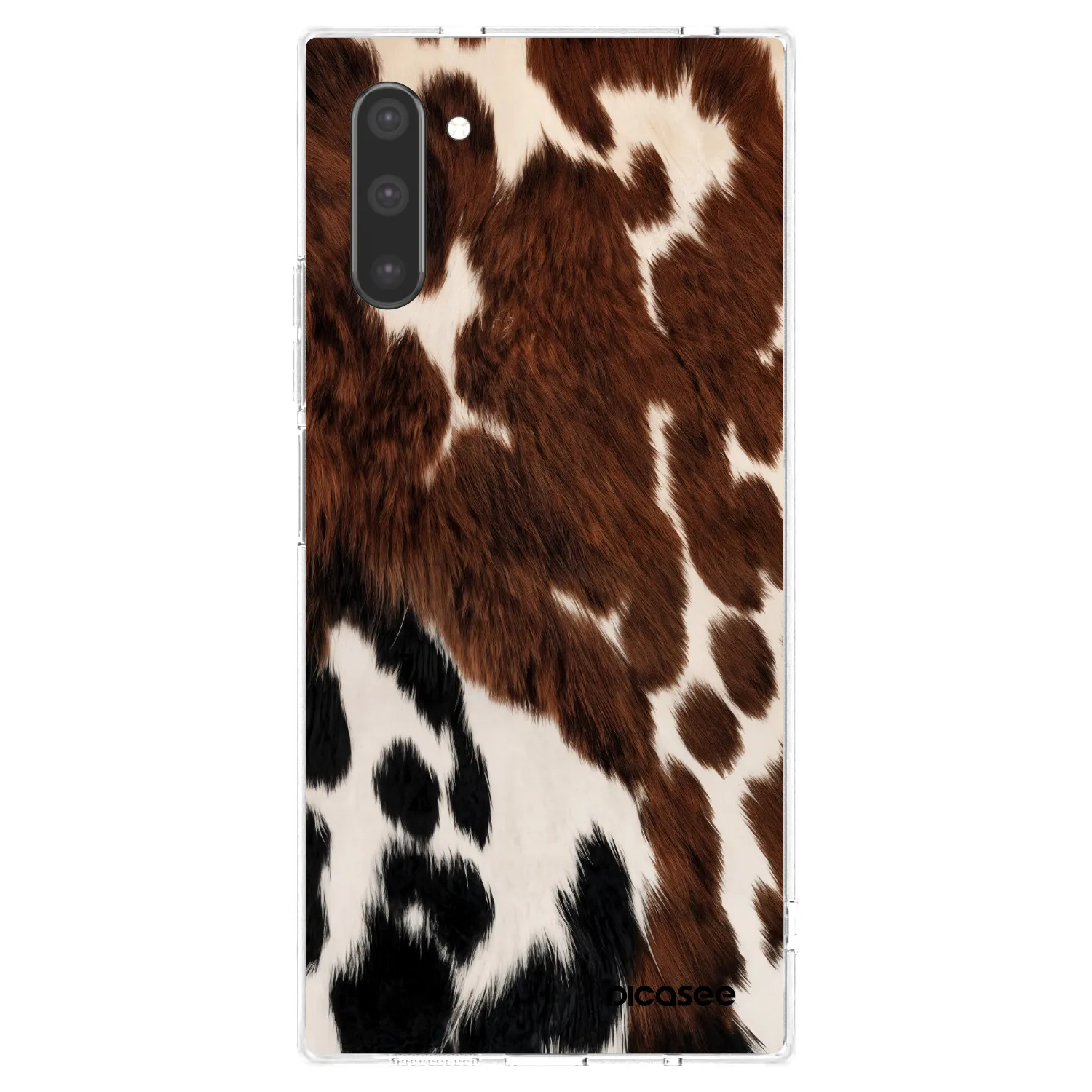 Picasee διαφανής θήκη σιλικόνης Samsung Galaxy Note 10 N970F - Rust