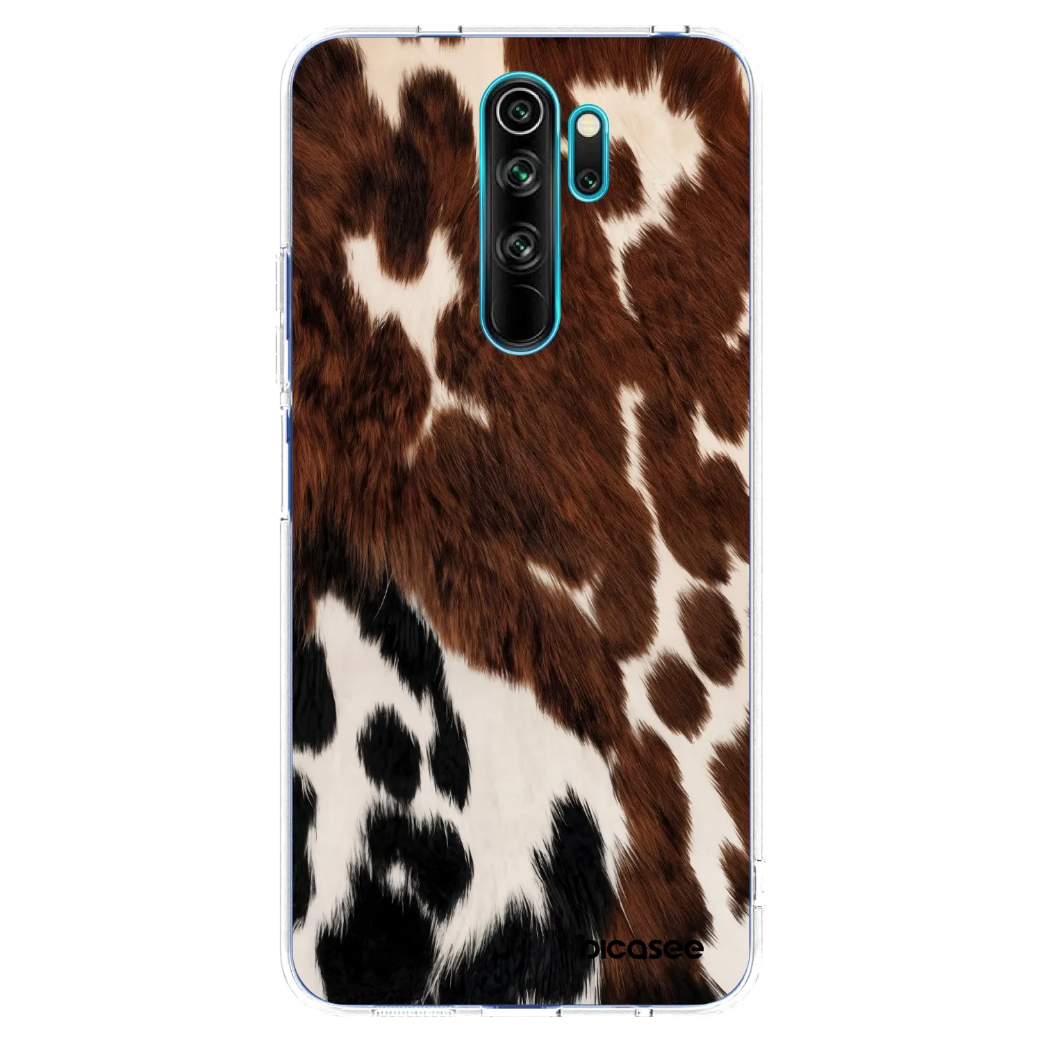 Picasee διαφανής θήκη σιλικόνης Xiaomi Redmi Note 8 Pro - Rust