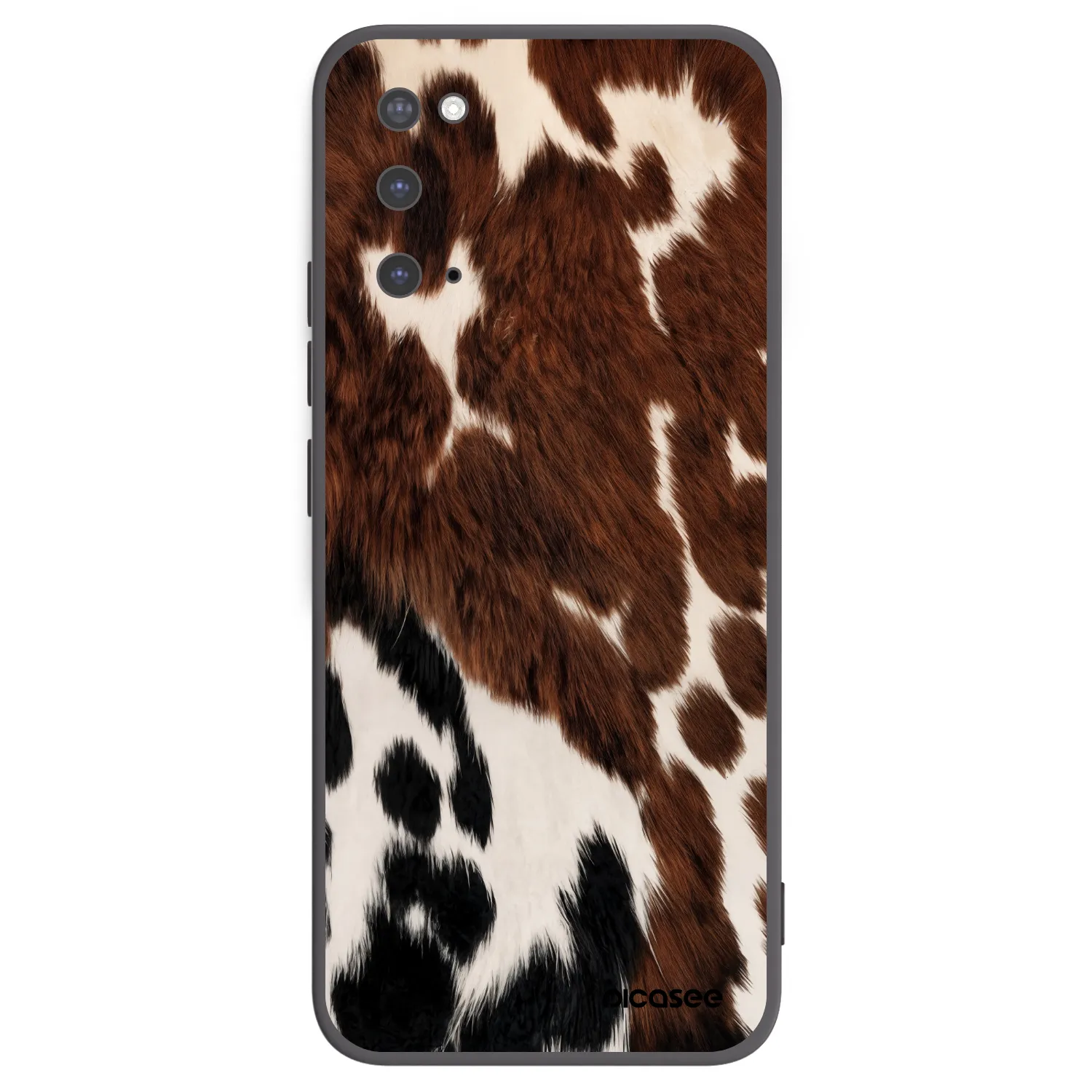 Picasee Μαύρη θήκη σιλικόνης για Samsung Galaxy S20 G980F - Rust