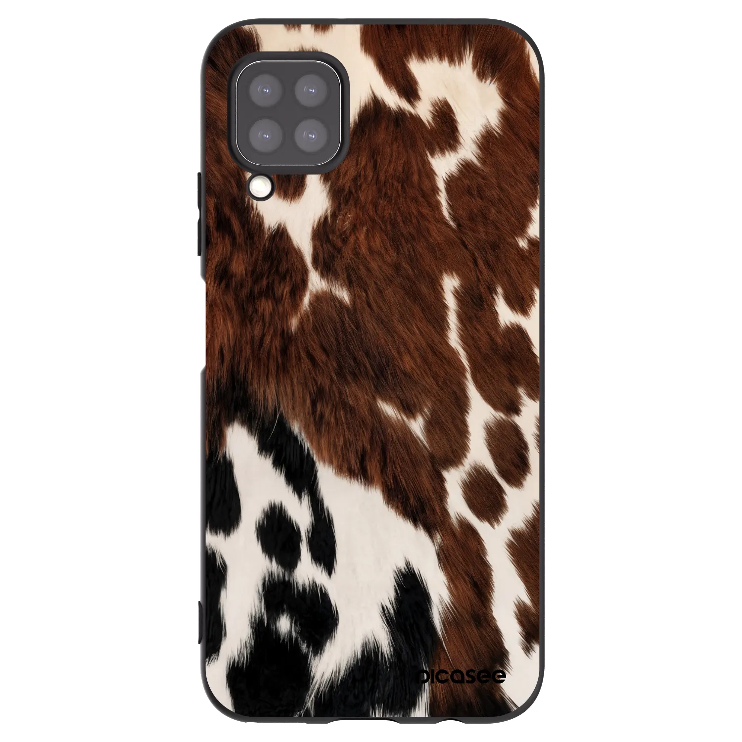 Picasee Μαύρη θήκη σιλικόνης για Huawei P40 Lite - Rust