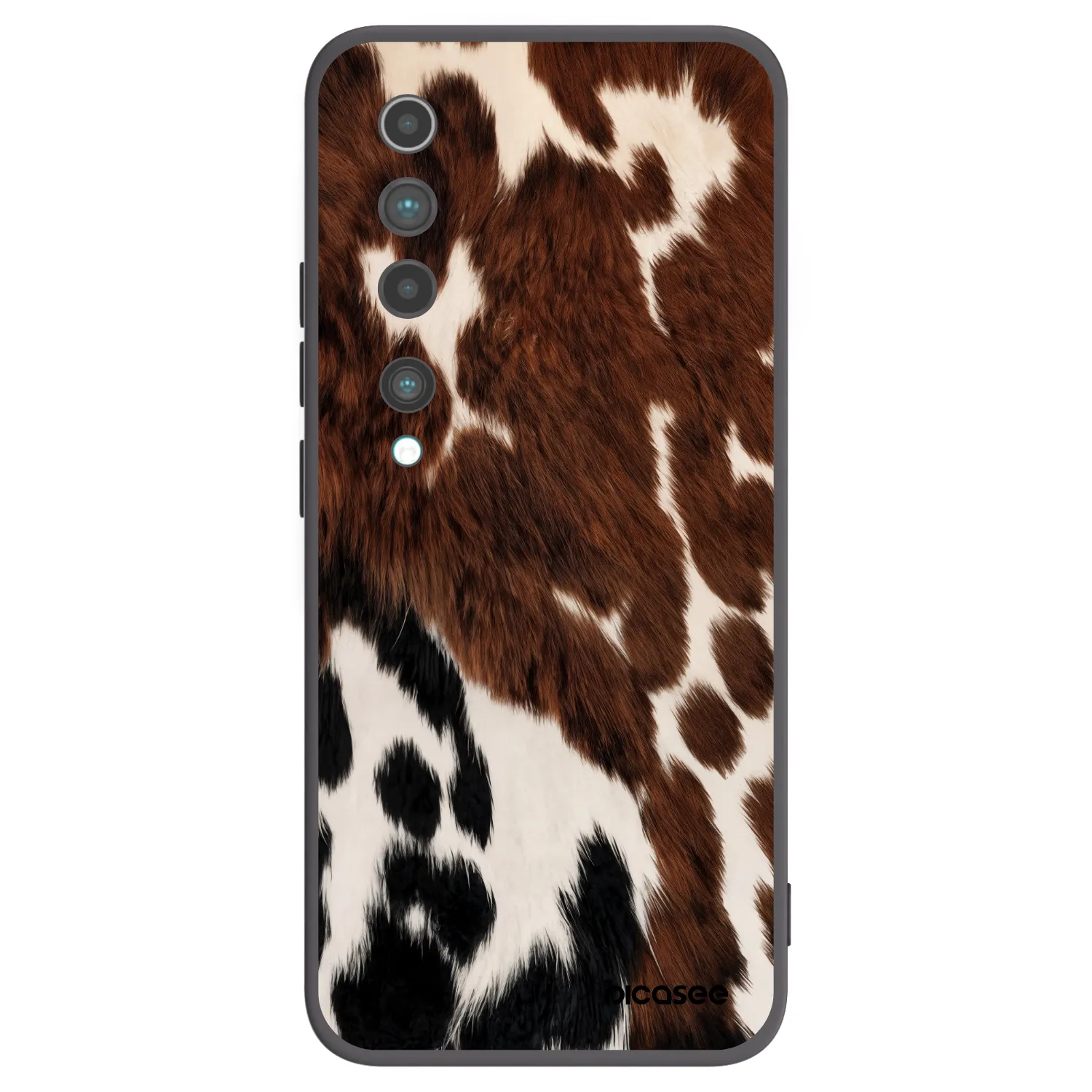 Picasee Μαύρη θήκη σιλικόνης για Xiaomi Mi 10 - Rust