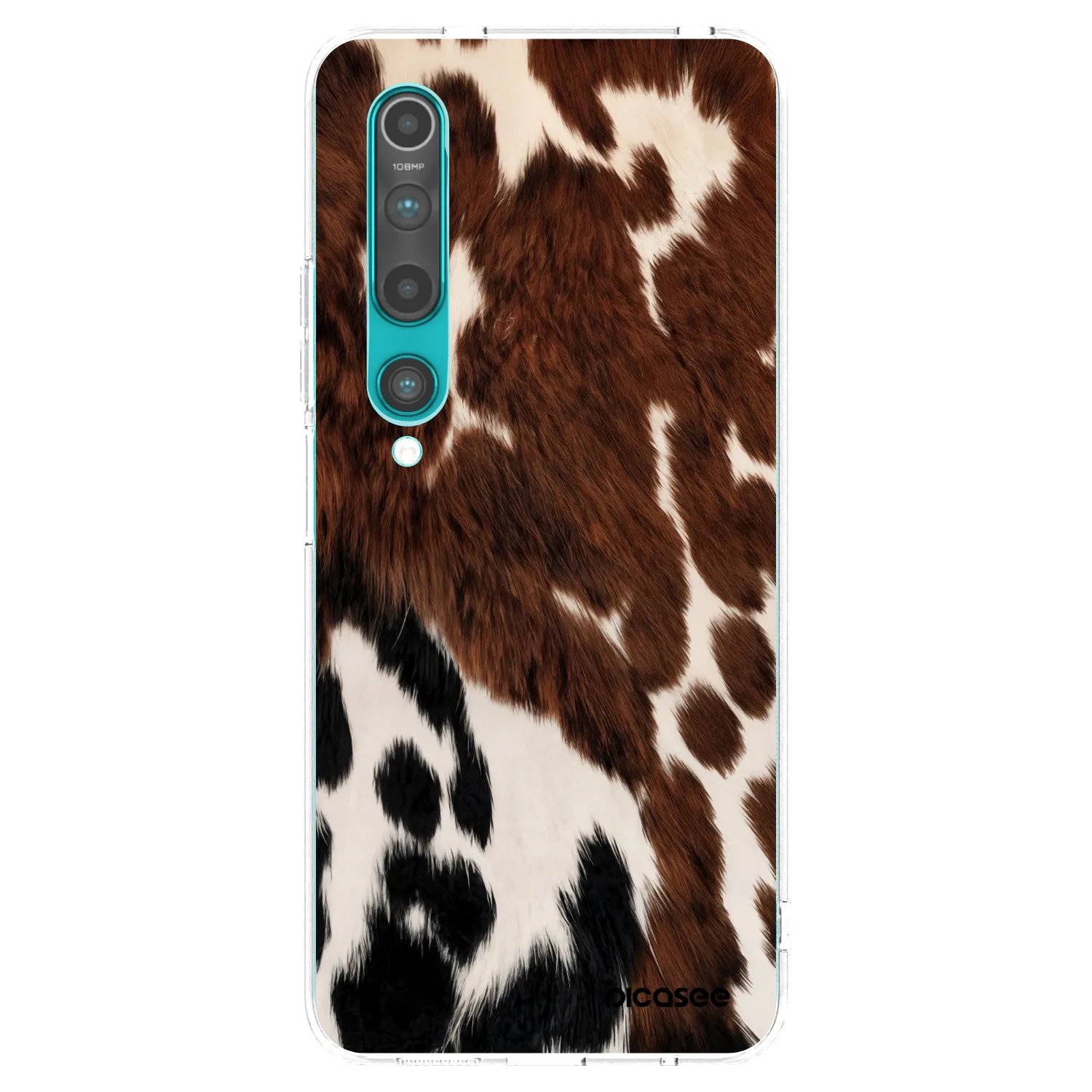 Picasee διαφανής θήκη σιλικόνης Xiaomi Mi 10 - Rust