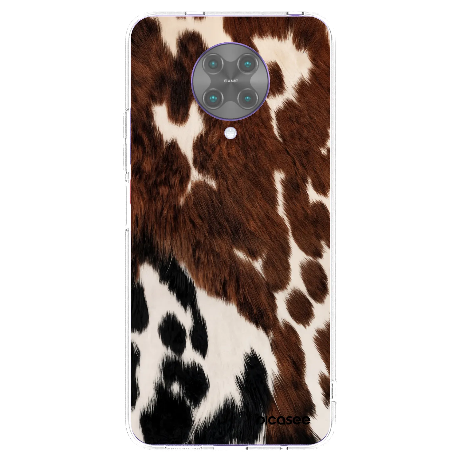 Picasee διαφανής θήκη σιλικόνης Xiaomi Poco F2 Pro - Rust