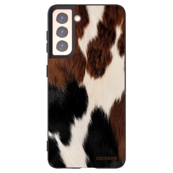 Picasee Μαύρη θήκη σιλικόνης για Samsung Galaxy S21 5G G991B - Rodeo
