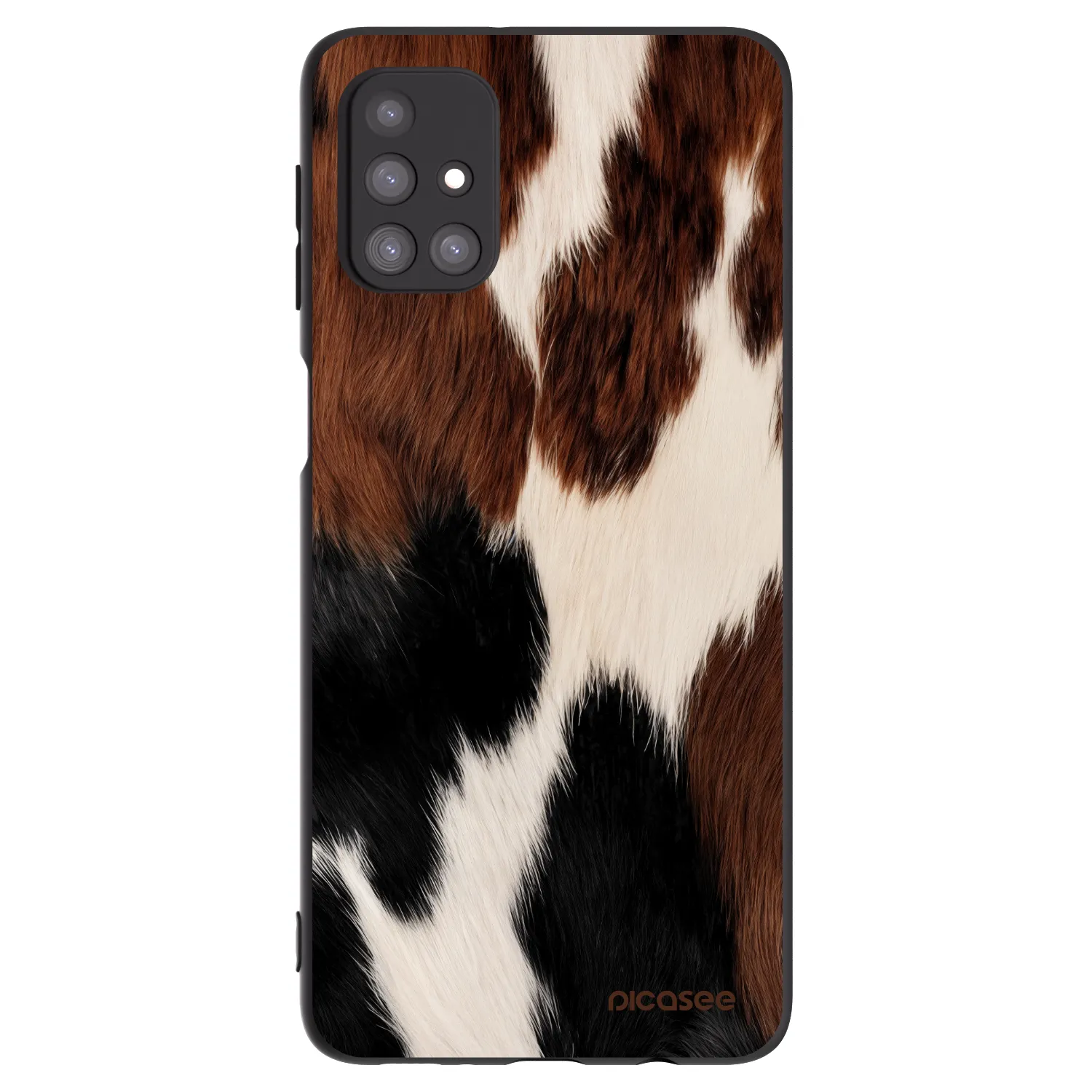 Picasee Μαύρη θήκη σιλικόνης για Samsung Galaxy M31s - Rodeo