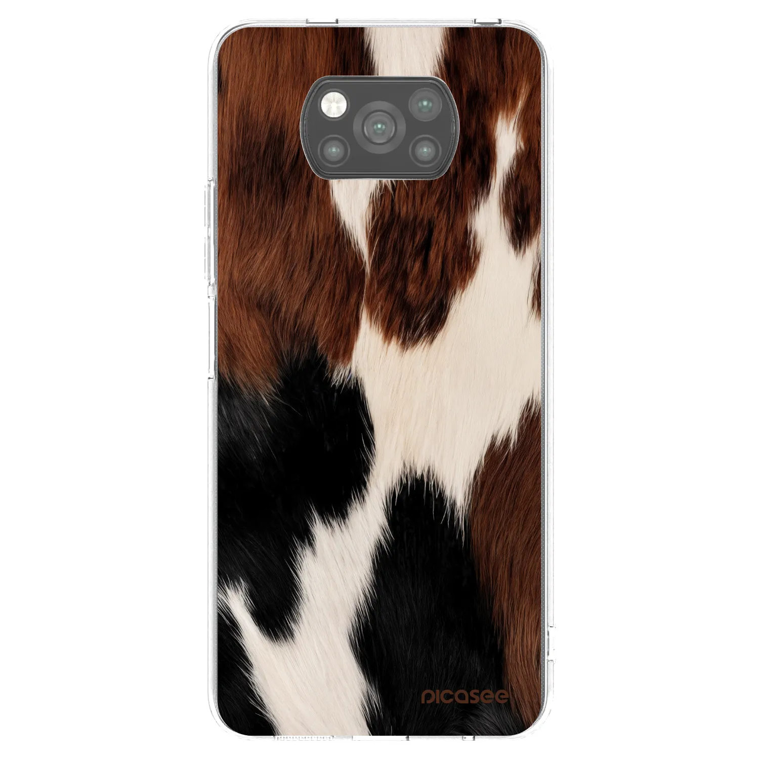 Picasee Μαύρη θήκη σιλικόνης για Xiaomi Poco X3 - Rodeo