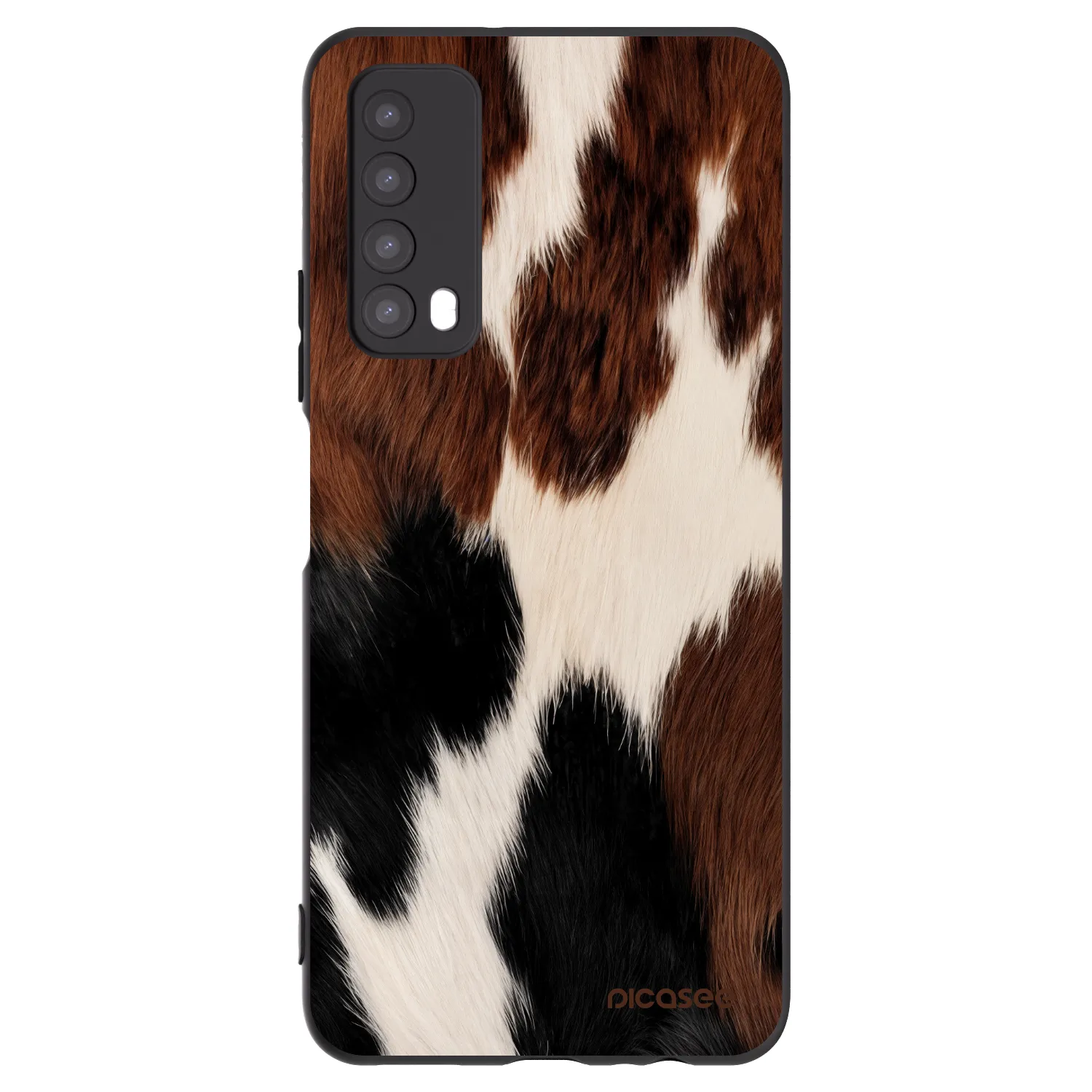 Picasee Μαύρη θήκη σιλικόνης για Huawei P Smart 2021 - Rodeo