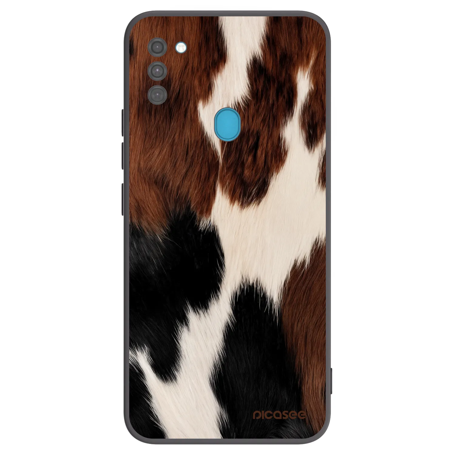 Picasee Μαύρη θήκη σιλικόνης για Samsung Galaxy M11 - Rodeo