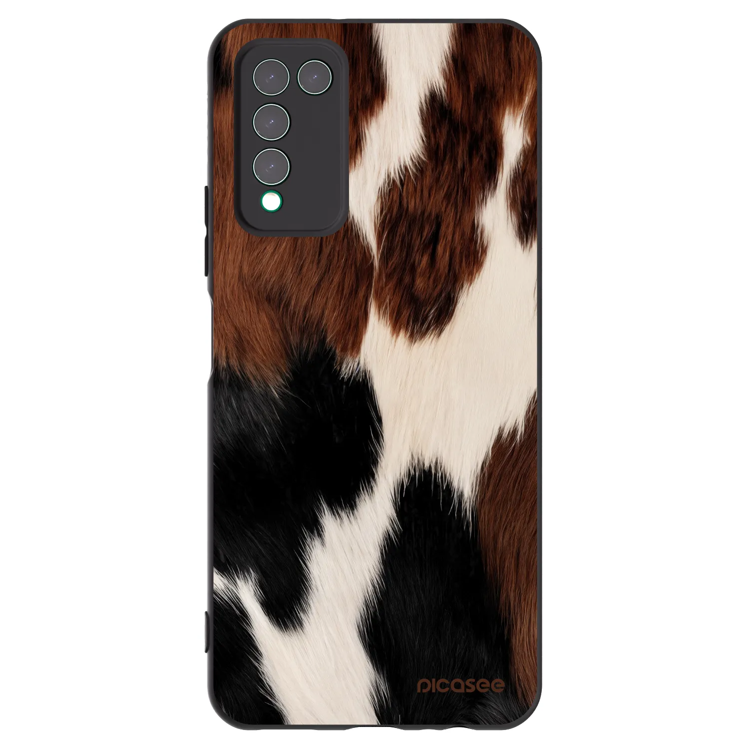 Picasee Μαύρη θήκη σιλικόνης για Honor 10X Lite - Rodeo