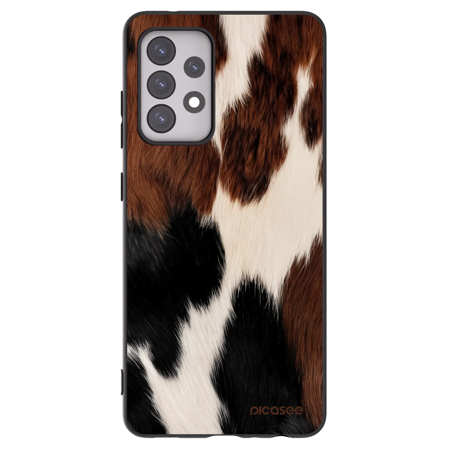 Picasee Μαύρη θήκη σιλικόνης για Samsung Galaxy A52 5G A525F - Rodeo