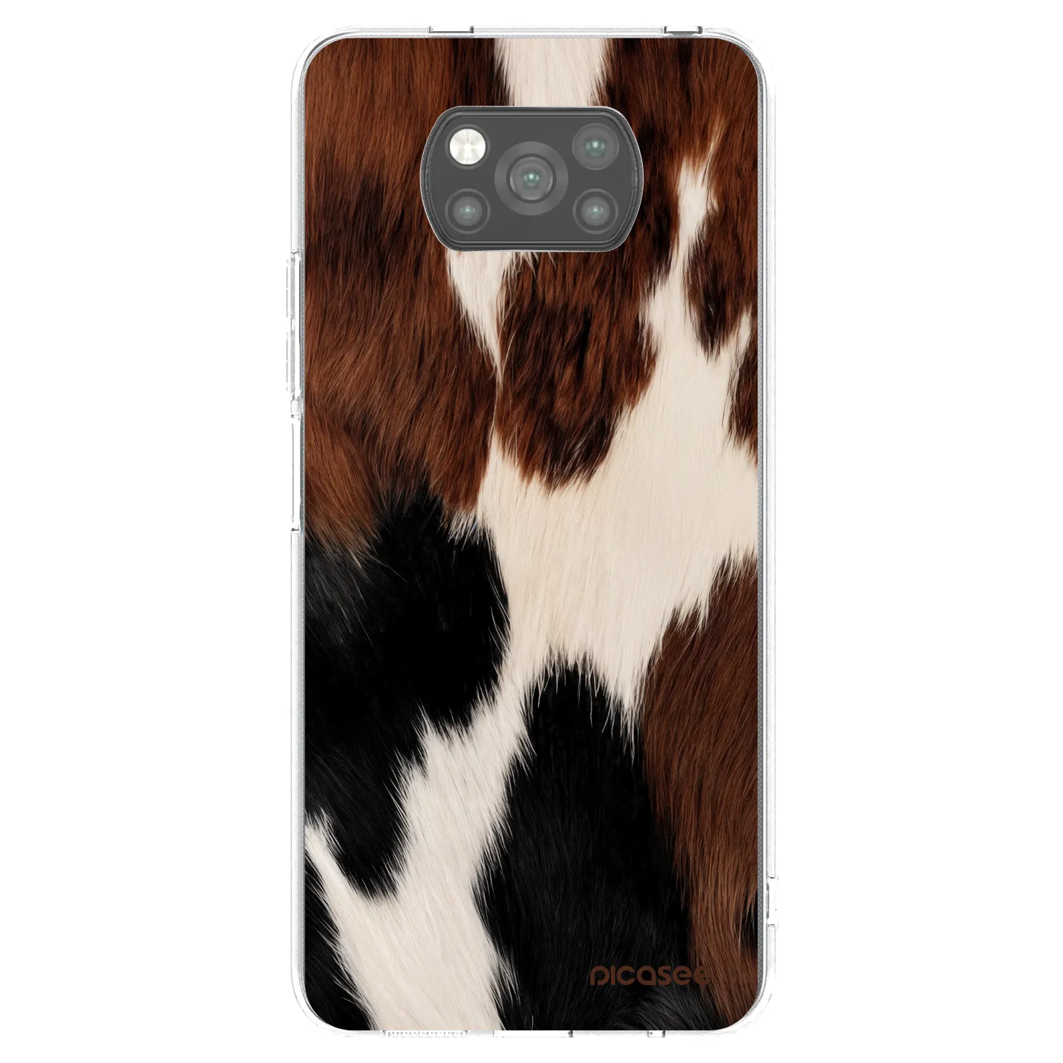 Picasee Μαύρη θήκη σιλικόνης για Xiaomi Poco X3 Pro - Rodeo