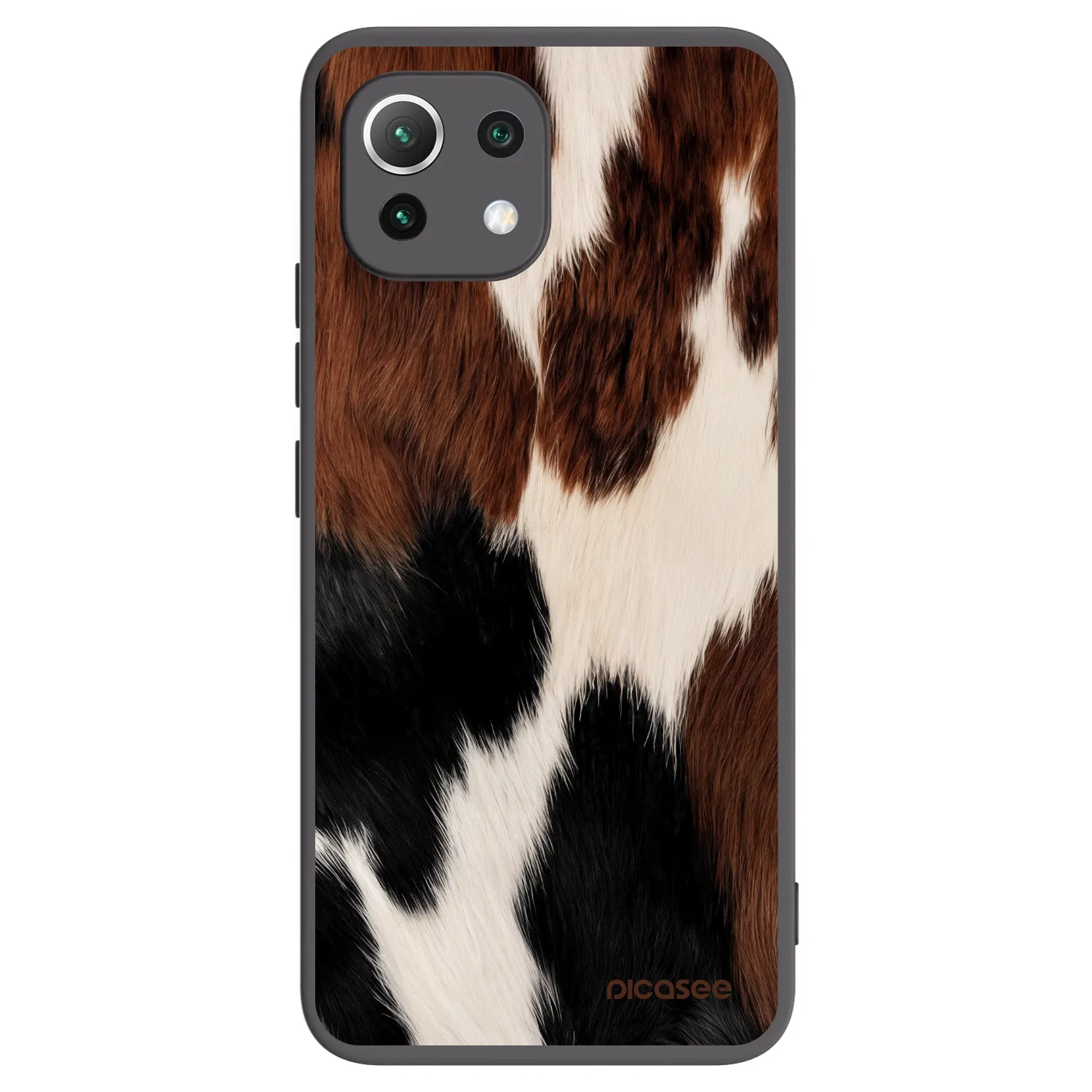 Picasee Μαύρη θήκη σιλικόνης για Xiaomi Mi 11 Lite - Rodeo