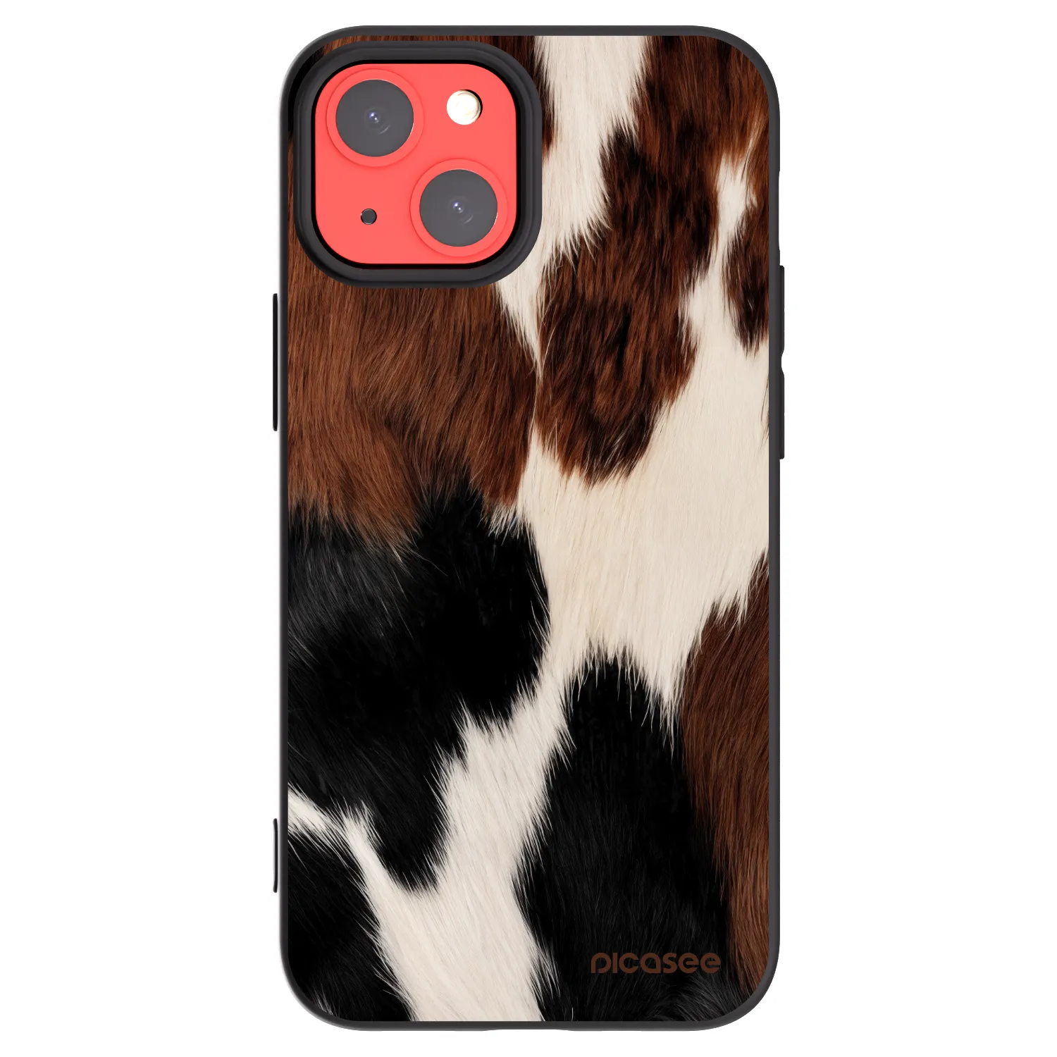 Picasee Μαύρη θήκη σιλικόνης για Apple iPhone 13 mini - Rodeo