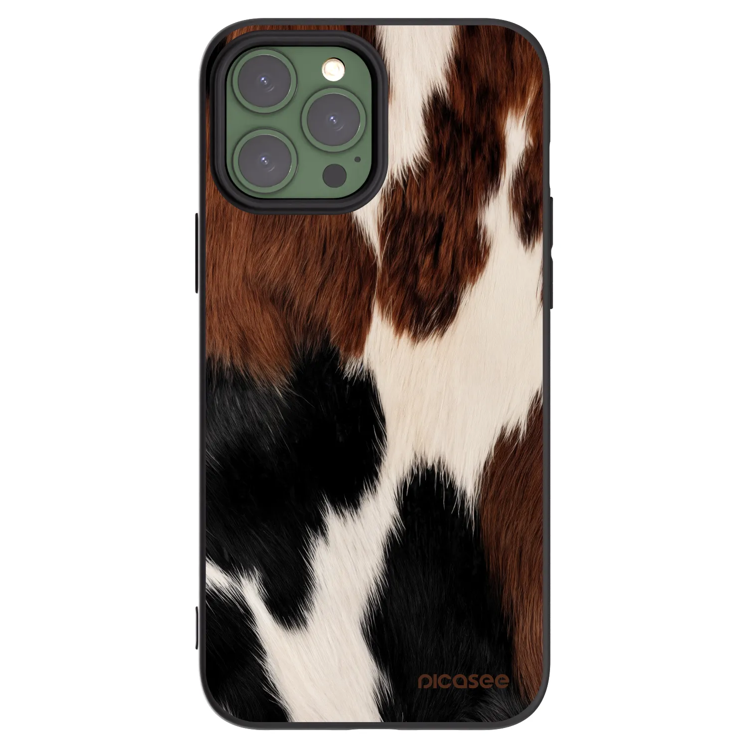 Picasee Μαύρη θήκη σιλικόνης για Apple iPhone 13 Pro Max - Rodeo