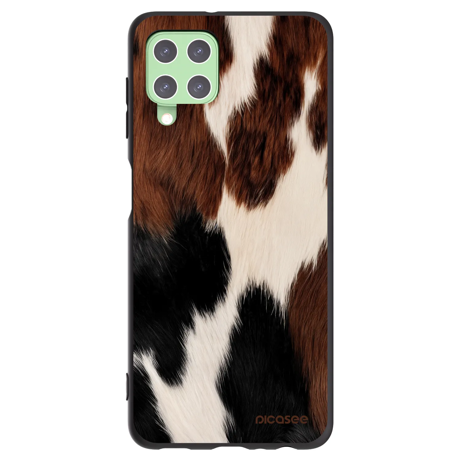 Picasee Μαύρη θήκη σιλικόνης για Samsung Galaxy A22 A225F 4G - Rodeo
