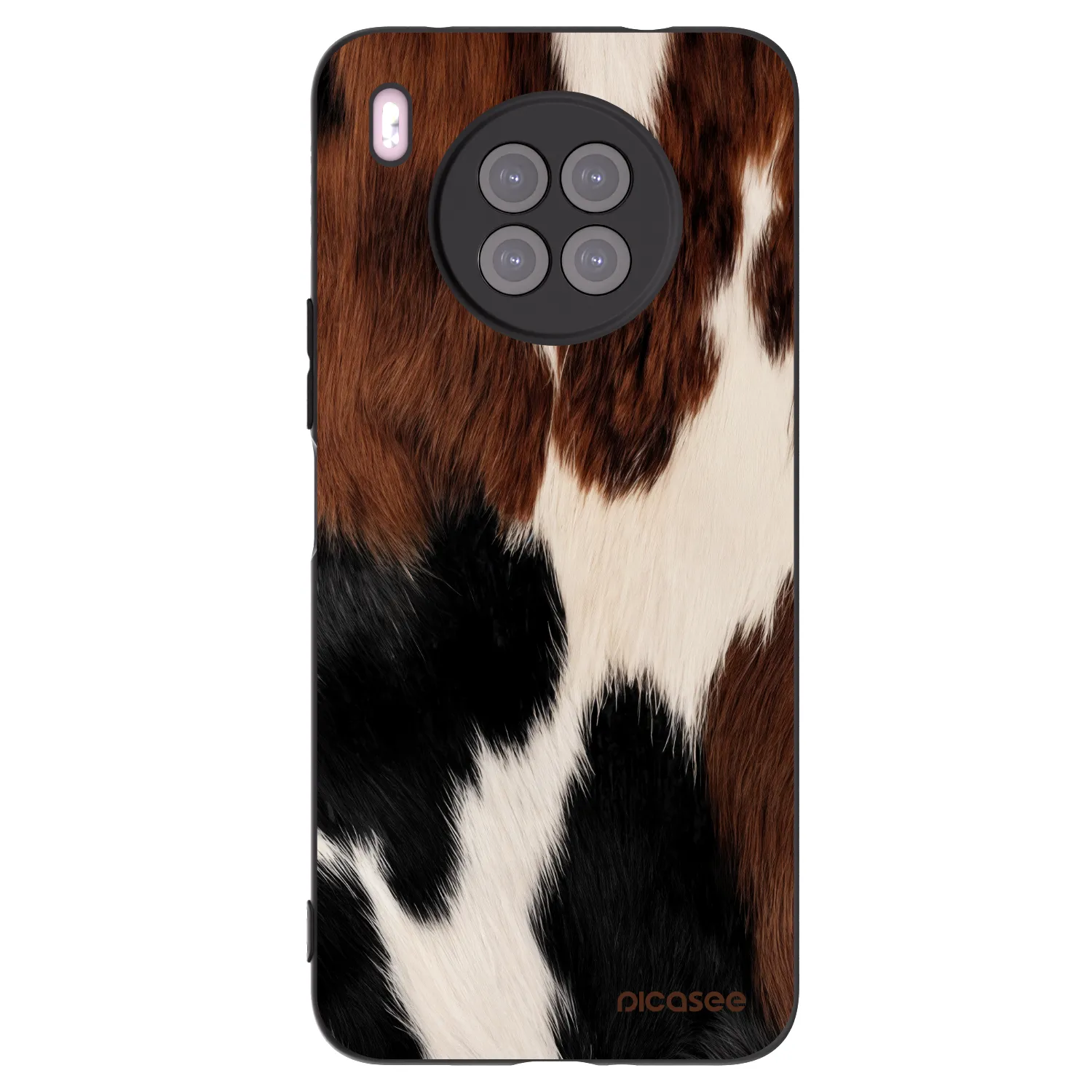 Picasee Μαύρη θήκη σιλικόνης για Huawei Nova 8i - Rodeo