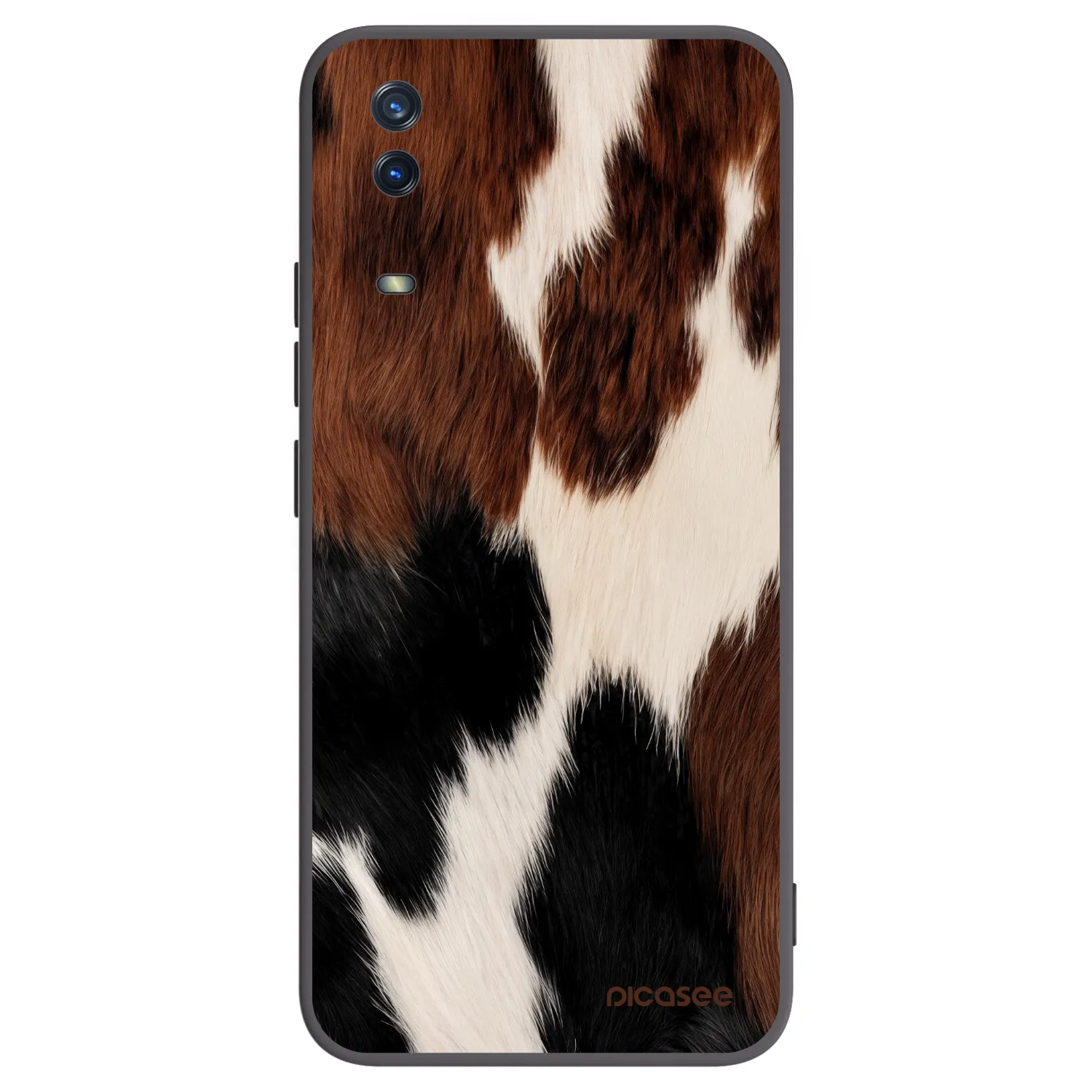Picasee Μαύρη θήκη σιλικόνης για Vivo Y11s - Rodeo