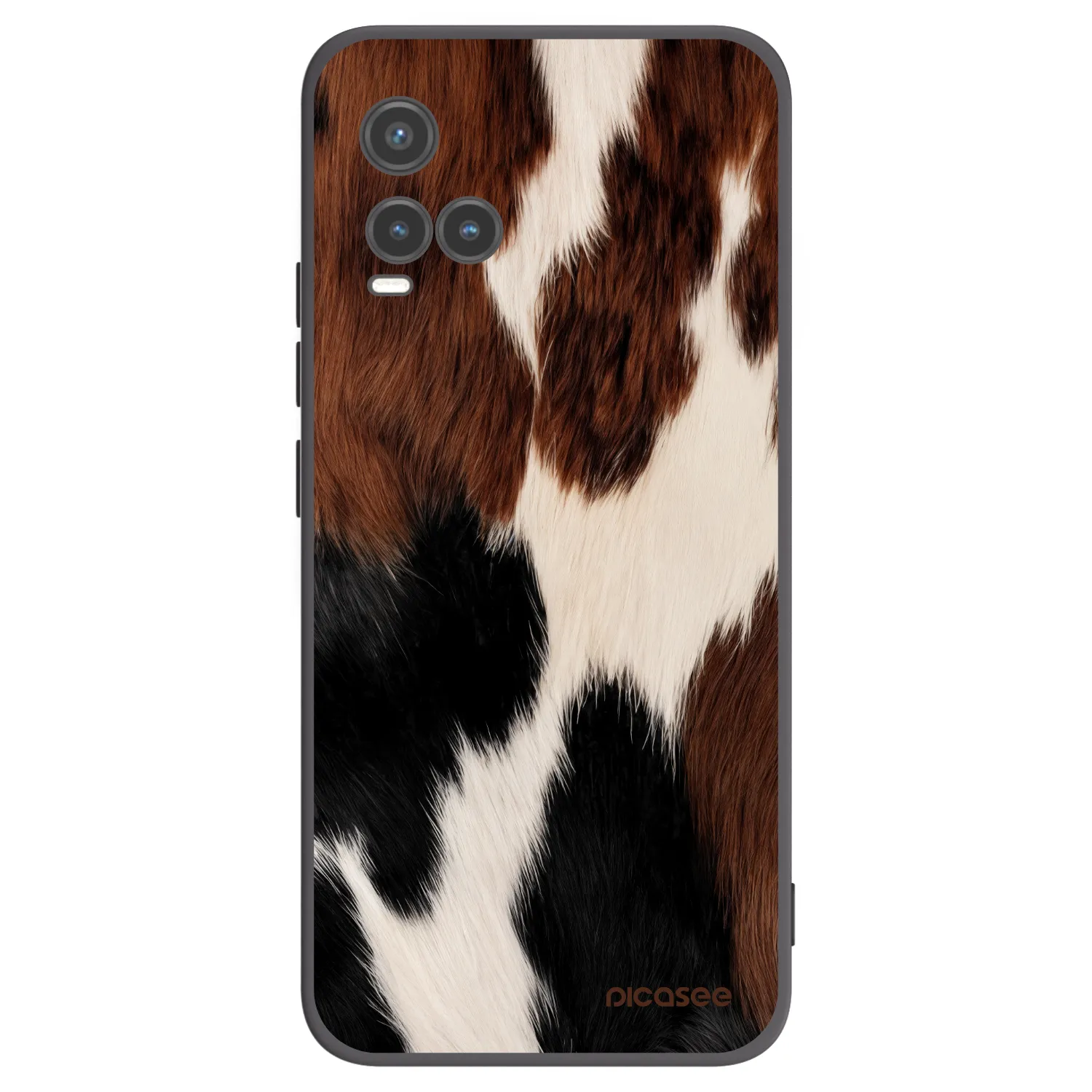 Picasee Μαύρη θήκη σιλικόνης για Vivo Y33s - Rodeo