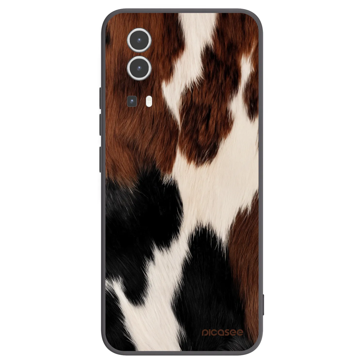 Picasee Μαύρη θήκη σιλικόνης για Vivo Y72 5G - Rodeo