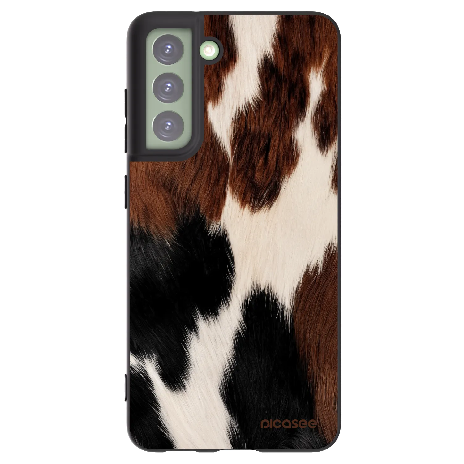 Picasee Μαύρη θήκη σιλικόνης για Samsung Galaxy S21 FE 5G - Rodeo