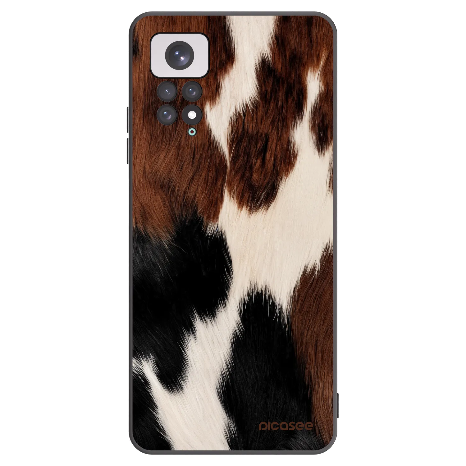 Picasee Μαύρη θήκη σιλικόνης για Xiaomi Redmi Note 11 - Rodeo