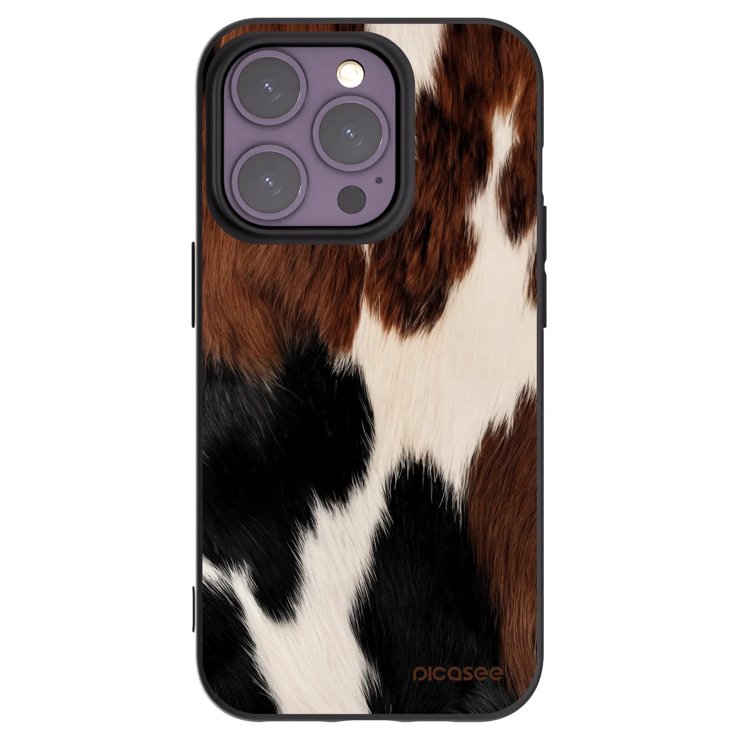 Picasee Μαύρη θήκη σιλικόνης για Apple iPhone 14 Pro - Rodeo