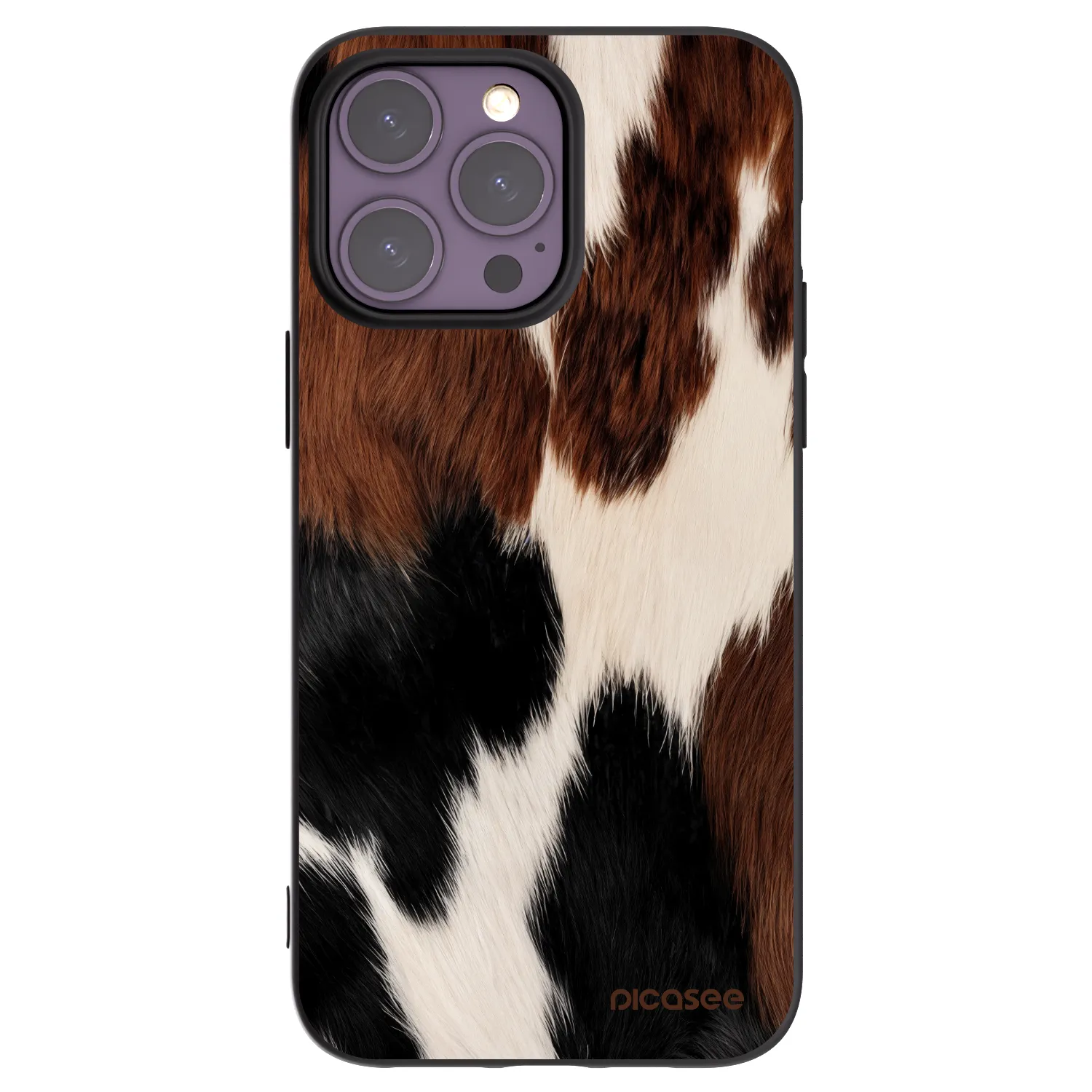 Picasee Μαύρη θήκη σιλικόνης για Apple iPhone 14 Pro Max - Rodeo