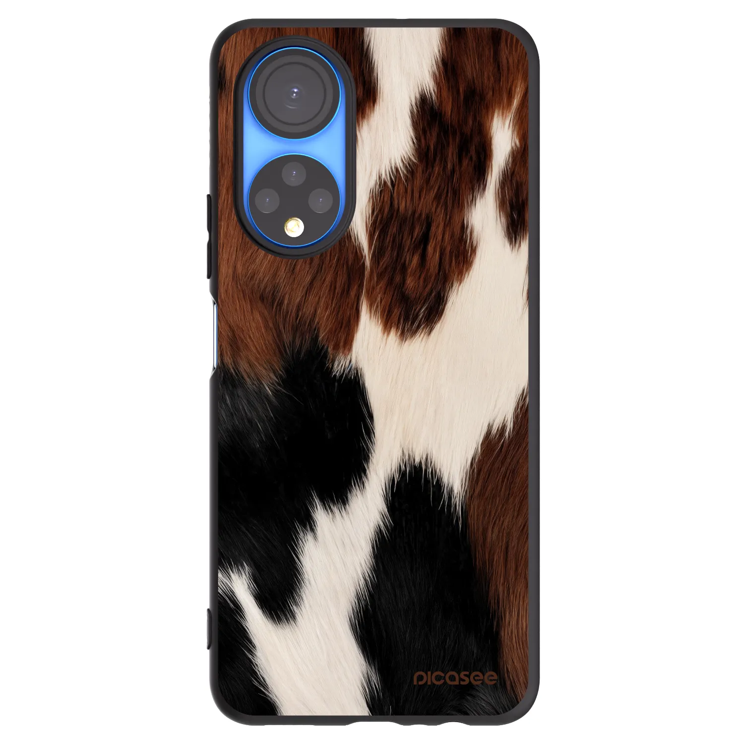 Picasee Μαύρη θήκη σιλικόνης για Honor X7 - Rodeo