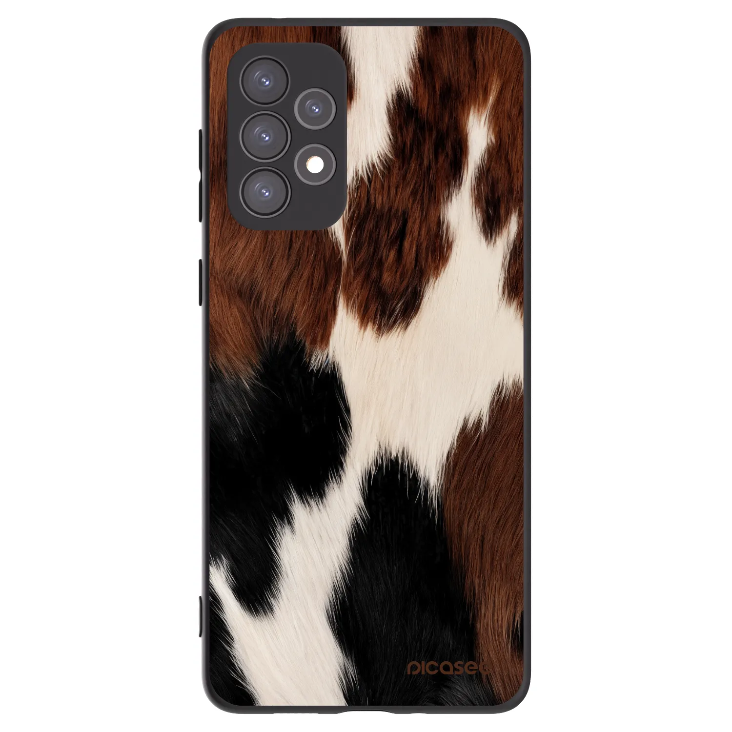 Picasee Μαύρη θήκη σιλικόνης για Samsung Galaxy A73 5G - Rodeo