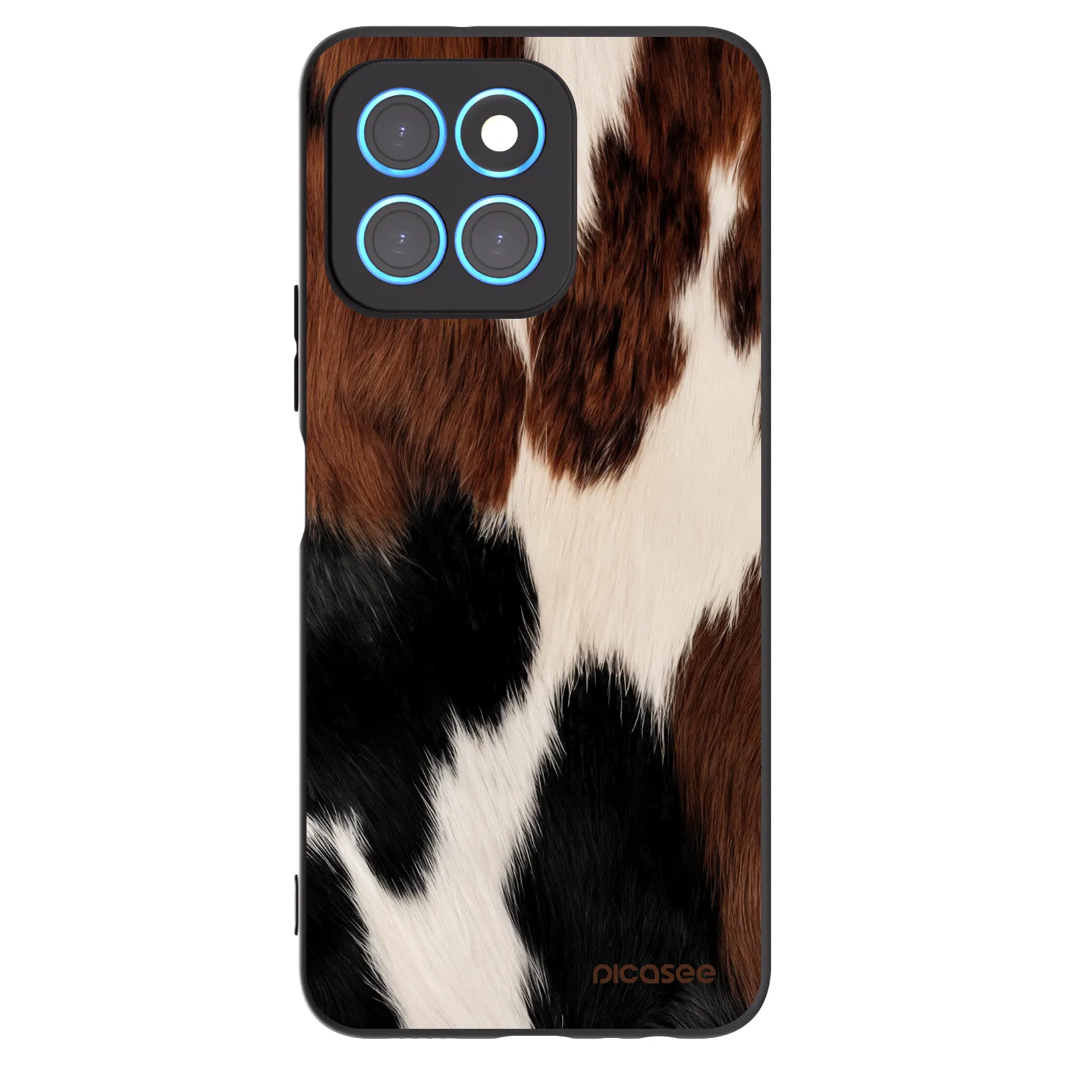 Picasee Μαύρη θήκη σιλικόνης για Honor X8 5G - Rodeo