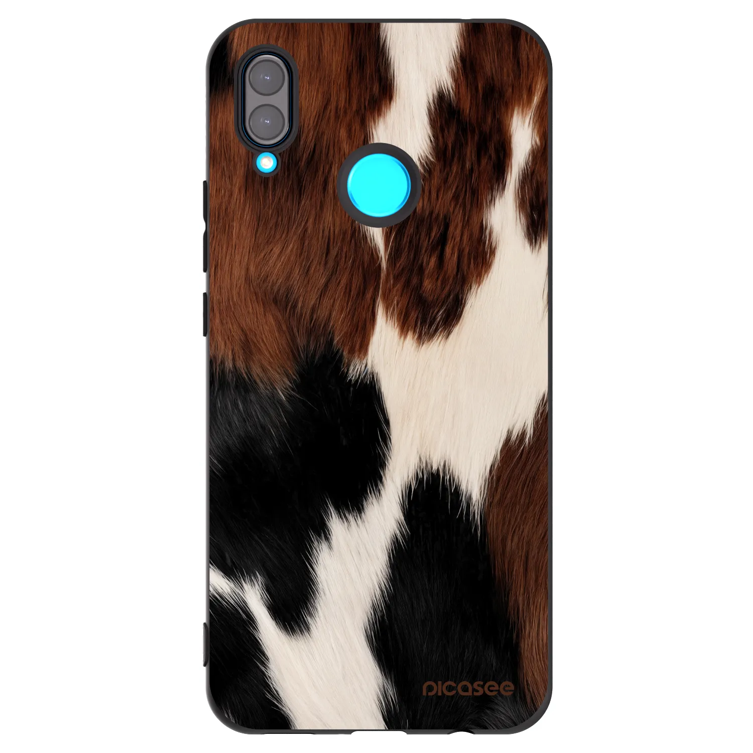 Picasee Μαύρη θήκη σιλικόνης για Huawei Nova 3 - Rodeo