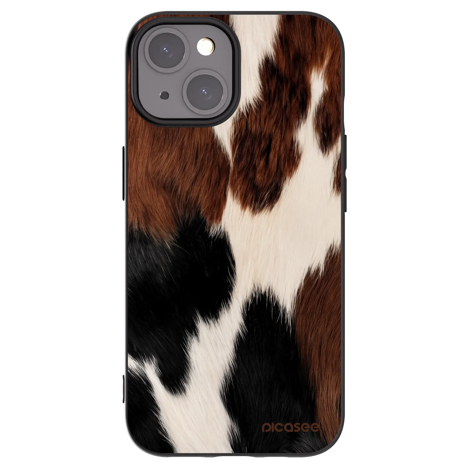 Picasee Μαύρη θήκη σιλικόνης για Apple iPhone 15 - Rodeo