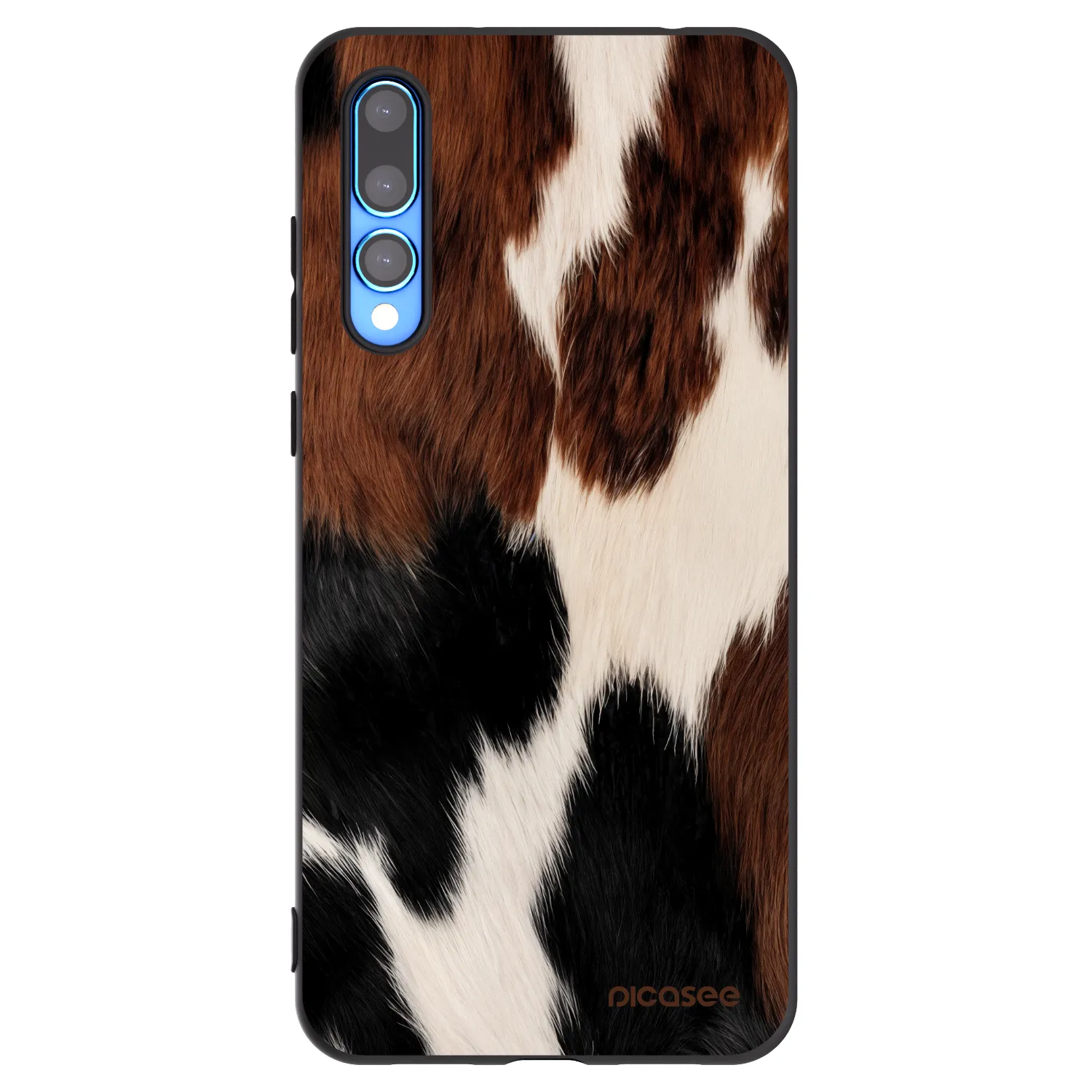 Picasee Μαύρη θήκη σιλικόνης για Huawei P20 Pro - Rodeo