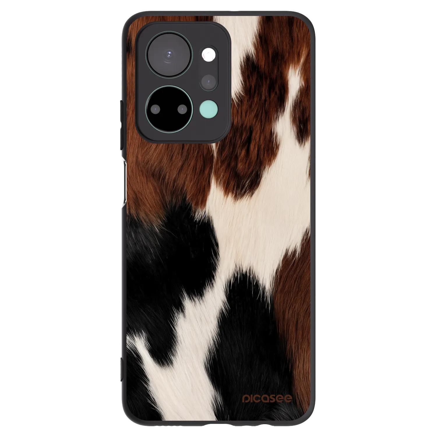 Picasee Μαύρη θήκη σιλικόνης για Honor X7a - Rodeo