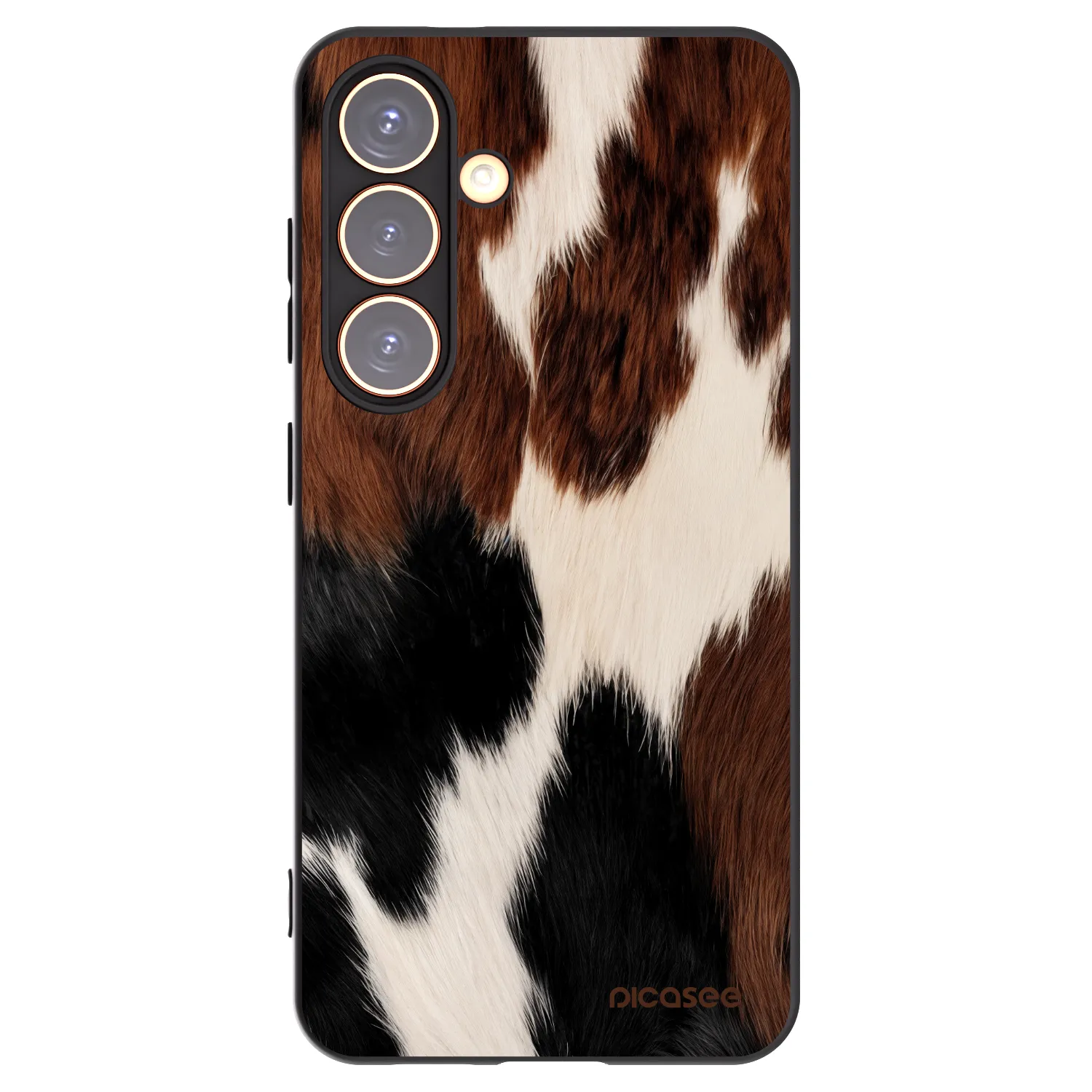 Picasee Μαύρη θήκη σιλικόνης για Samsung Galaxy S24 S921B 5G - Rodeo