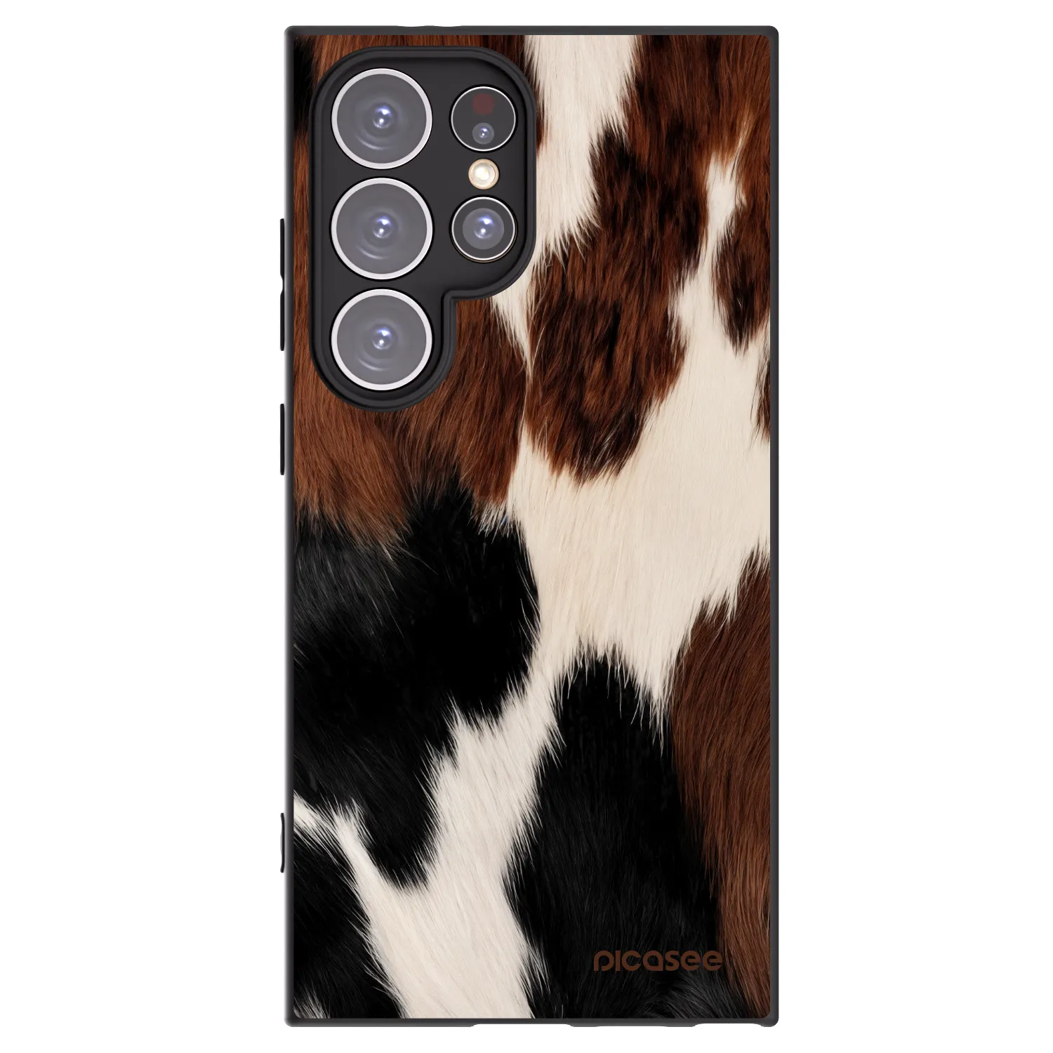 Picasee Μαύρη θήκη σιλικόνης για Samsung Galaxy S24 Ultra S928B 5G - Rodeo