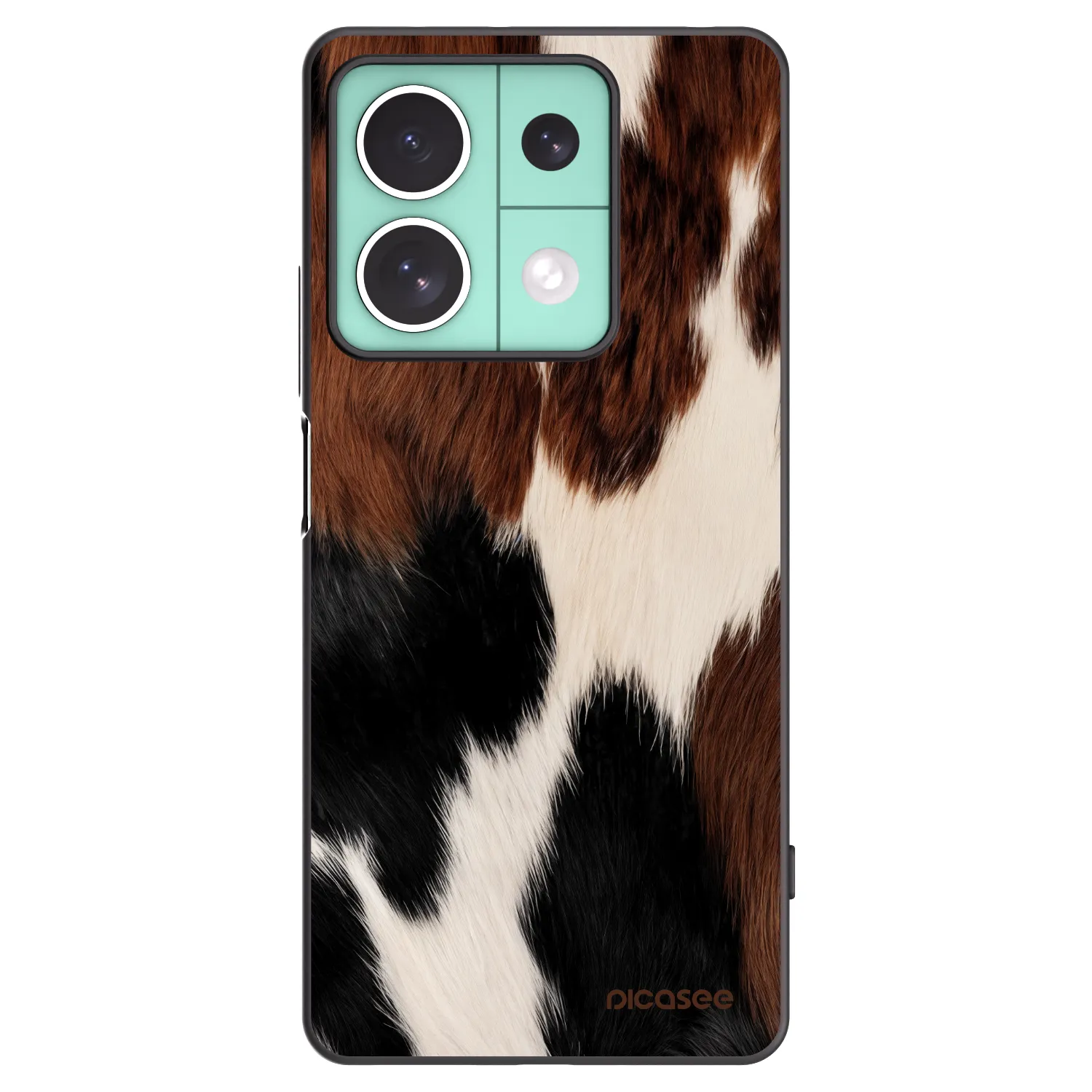 Picasee Μαύρη θήκη σιλικόνης για Xiaomi Redmi Note 13 5G - Rodeo